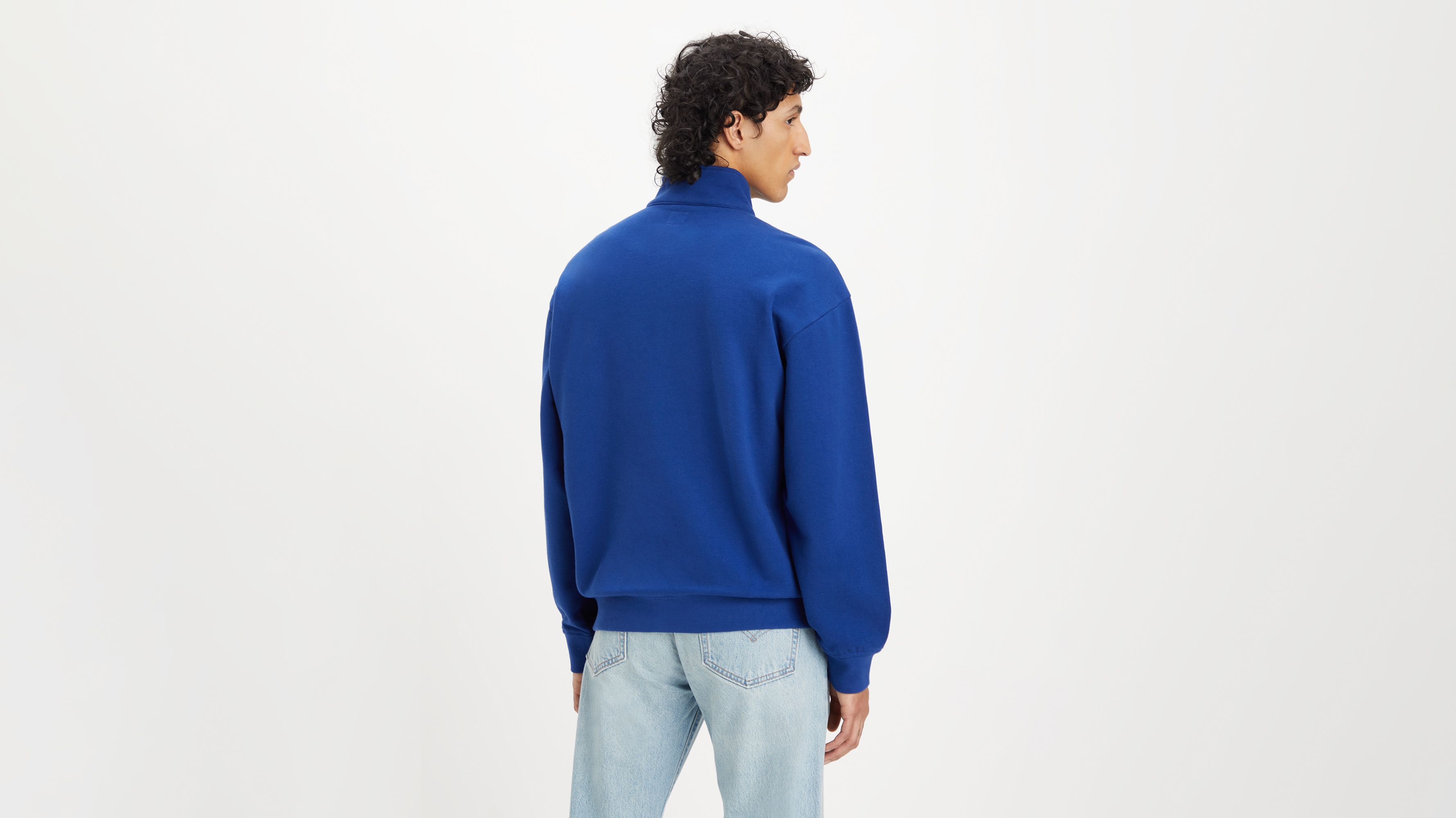 Relaxed Fit Graphic 1/4 Zip Sweatshirt 3