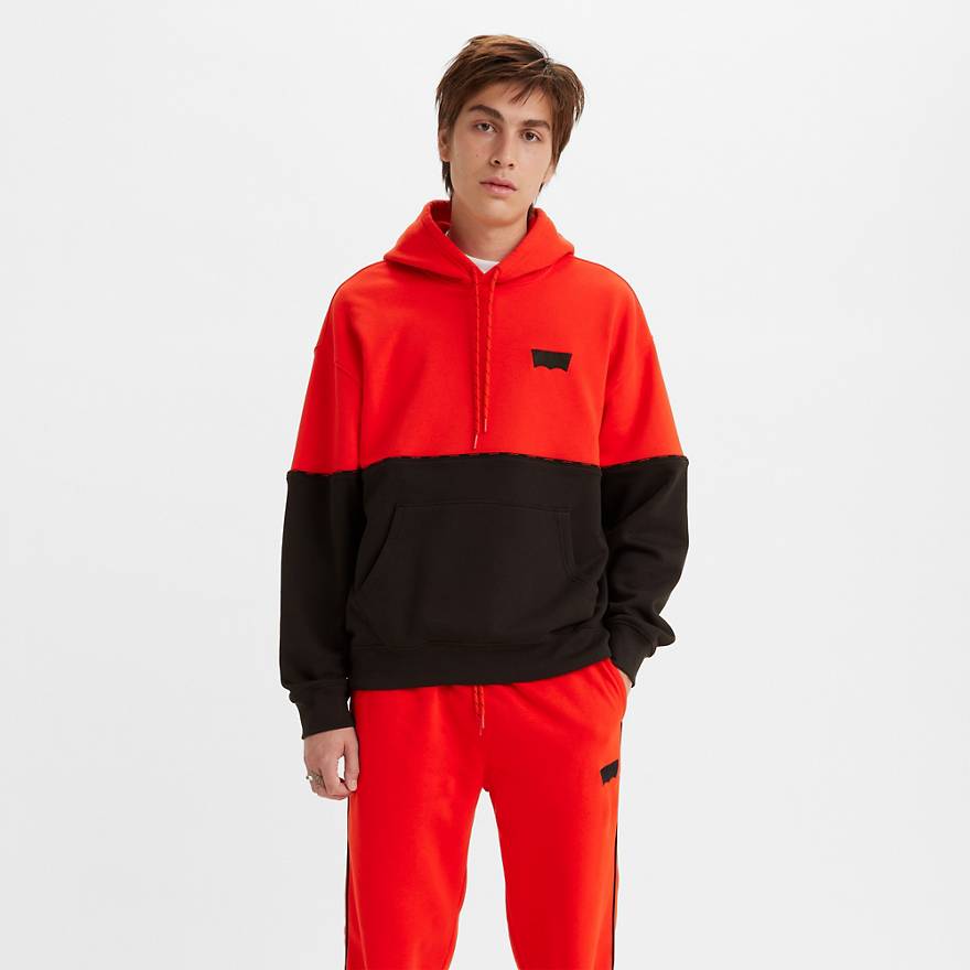 Relaxed Graphic Hoodie Sweatshirt - Red | Levi's® US Relaxed Graphic Hoodie Sweatshirt - Red | Levi's® US