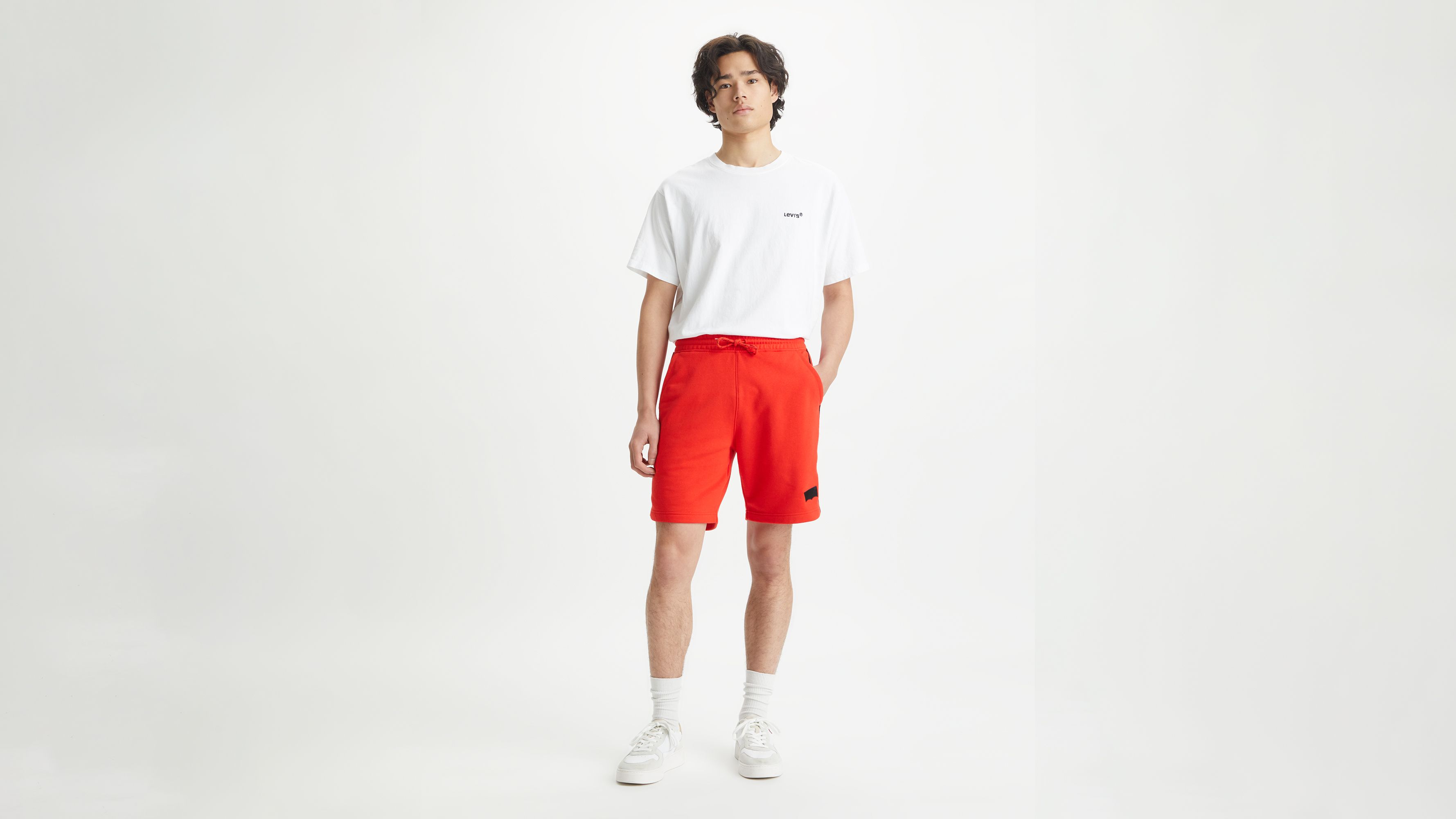 Graphic Piping Shorts - Red | Levi's® LI