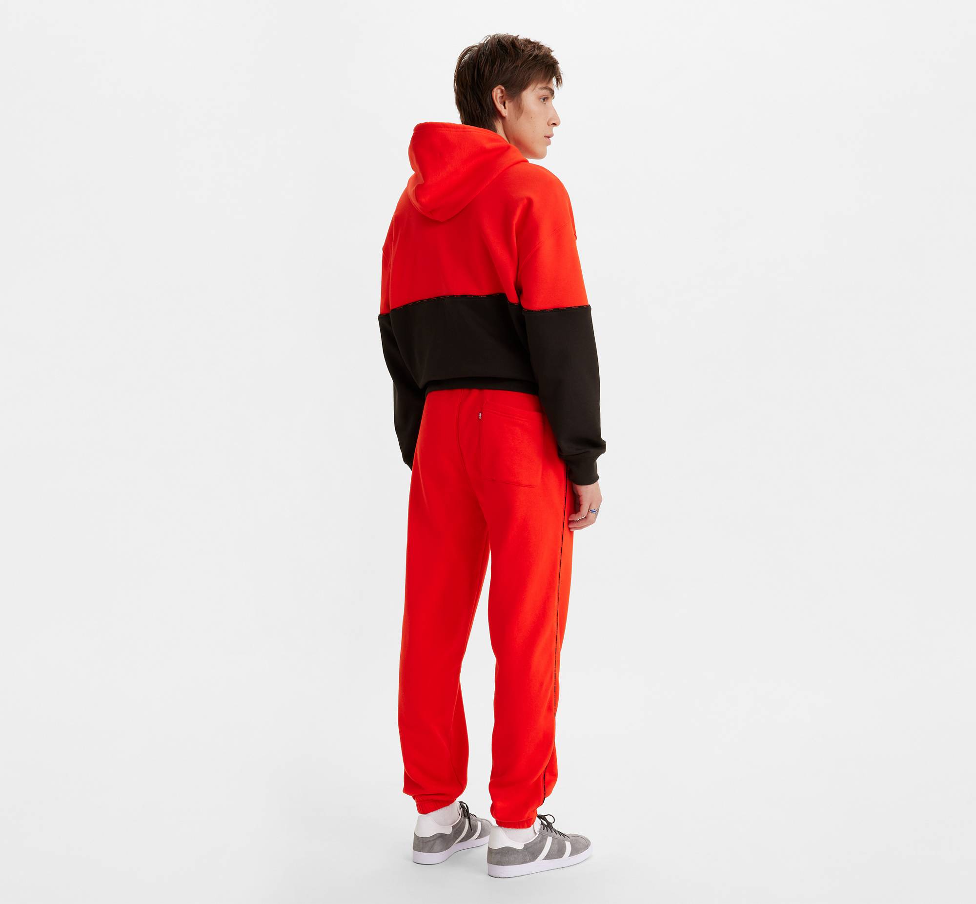 Graphic Piping Sweatpants - Red | Levi's® LU