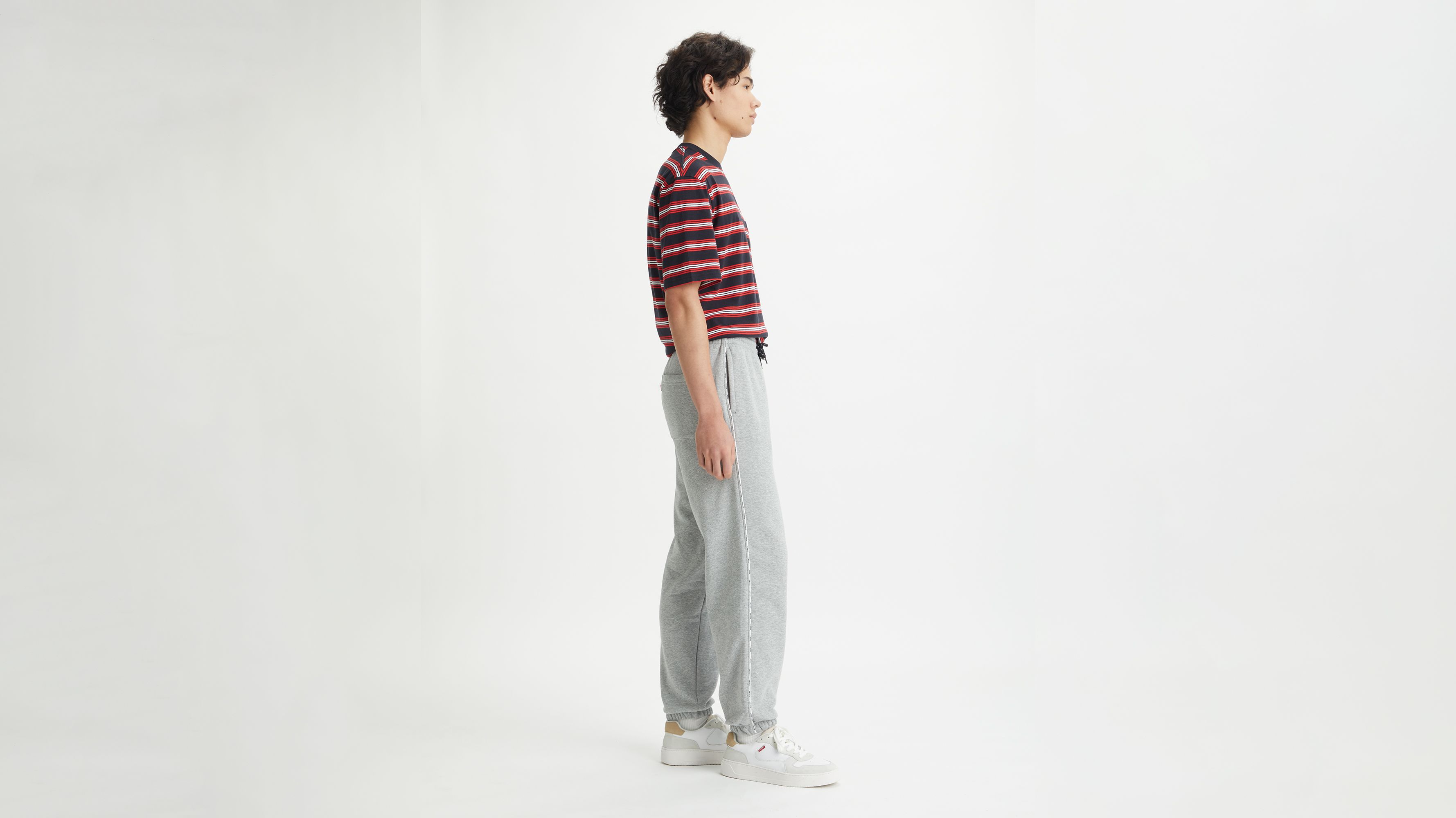 Graphic Piping Sweatpants 2