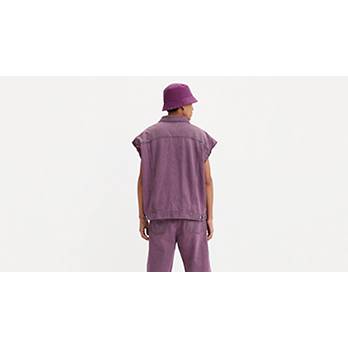 Levi's® Pride Liberation Trucker Vest - Purple | Levi's® US