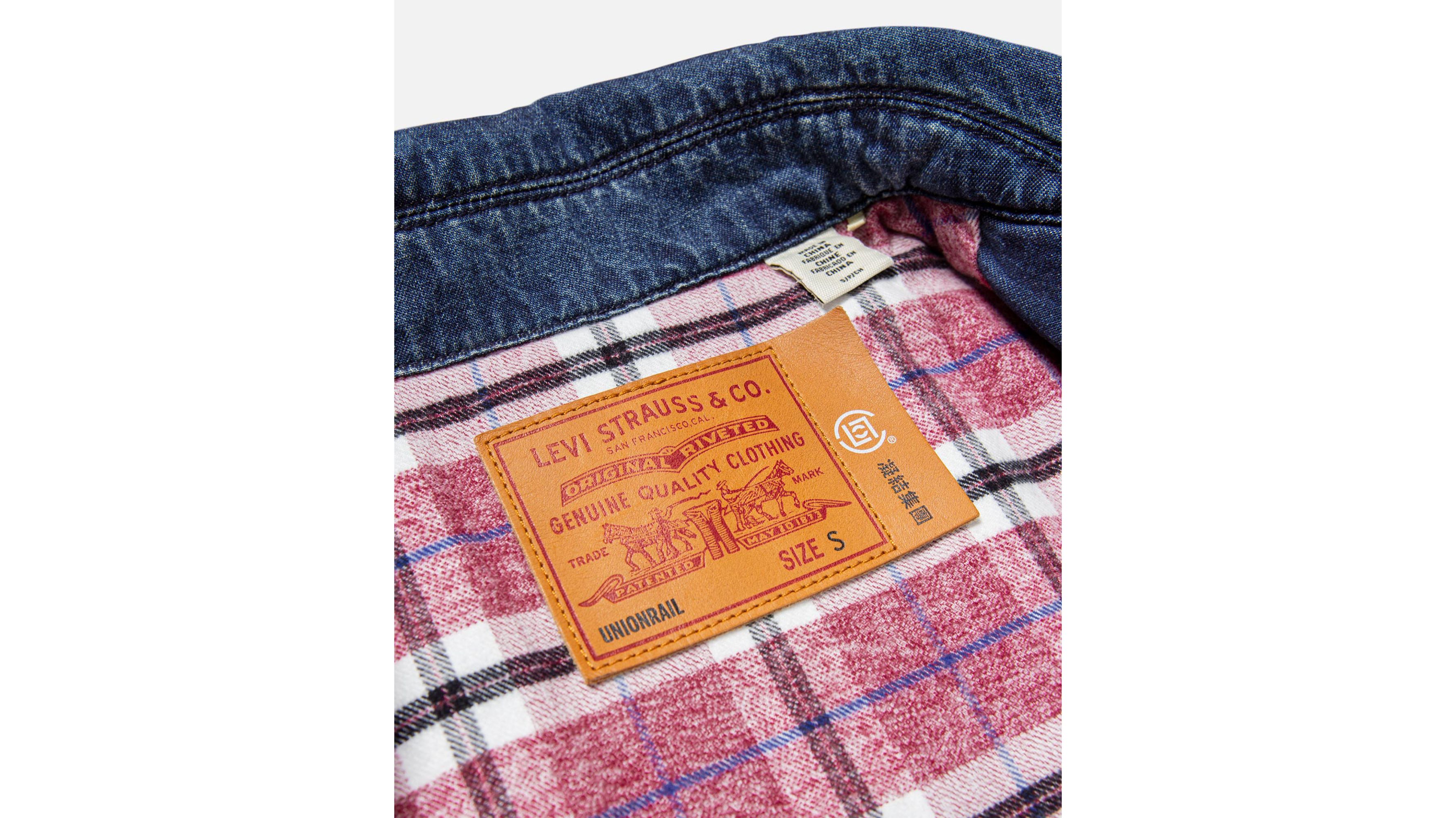 Giacca-camicia western imbottita in denim Levi's® X CLOT 3