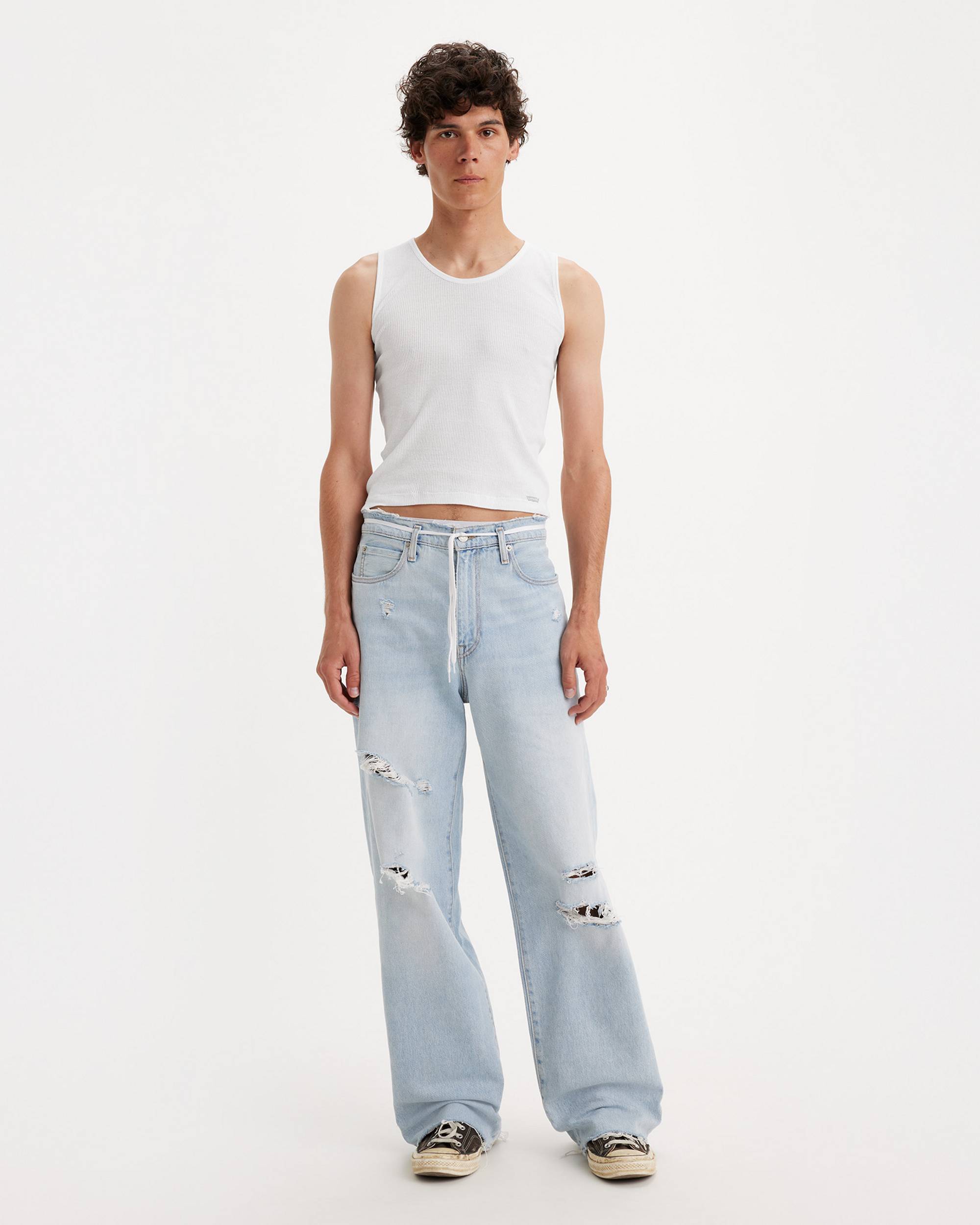 Levi's® X Erl Men's Stay Loose Jeans - Light Wash | Levi's® CA Levi's® X Erl Men's Stay Loose Jeans - Light Wash | Levi's® CA