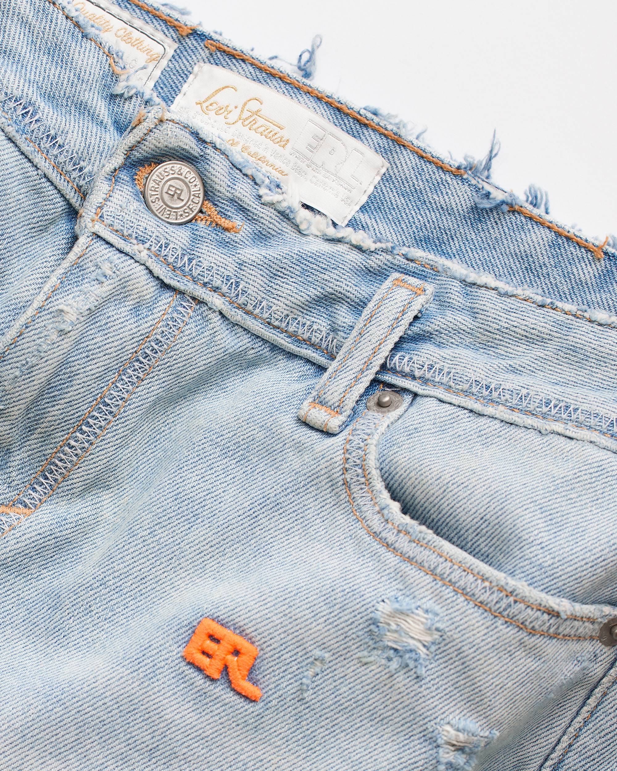 Levi's® X Erl Women's Mini Skirt - Light Wash | Levi's® US Levi's® X Erl Women's Mini Skirt - Light Wash | Levi's® US