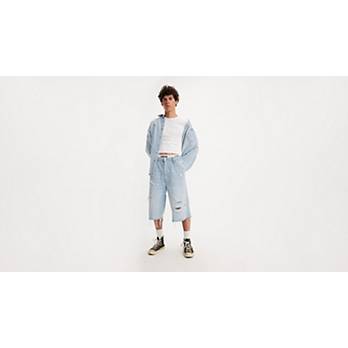 Levi's® x ERL overall-shorts 1