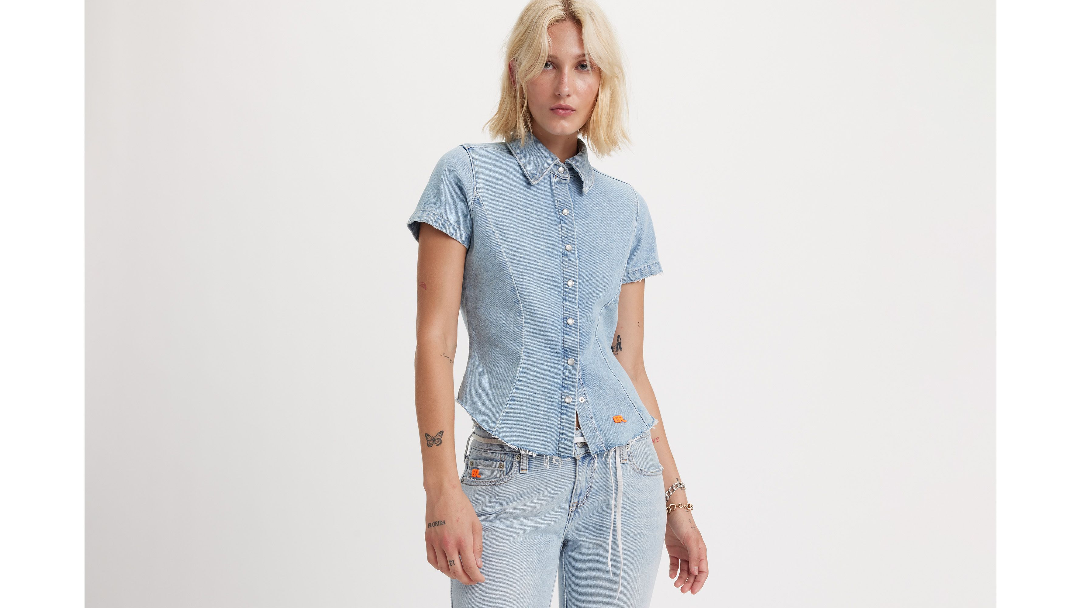 Levi’s® x ERL Women's Fitted Denim Shirt