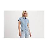 Levi’s® x ERL Women's Fitted Denim Shirt 1