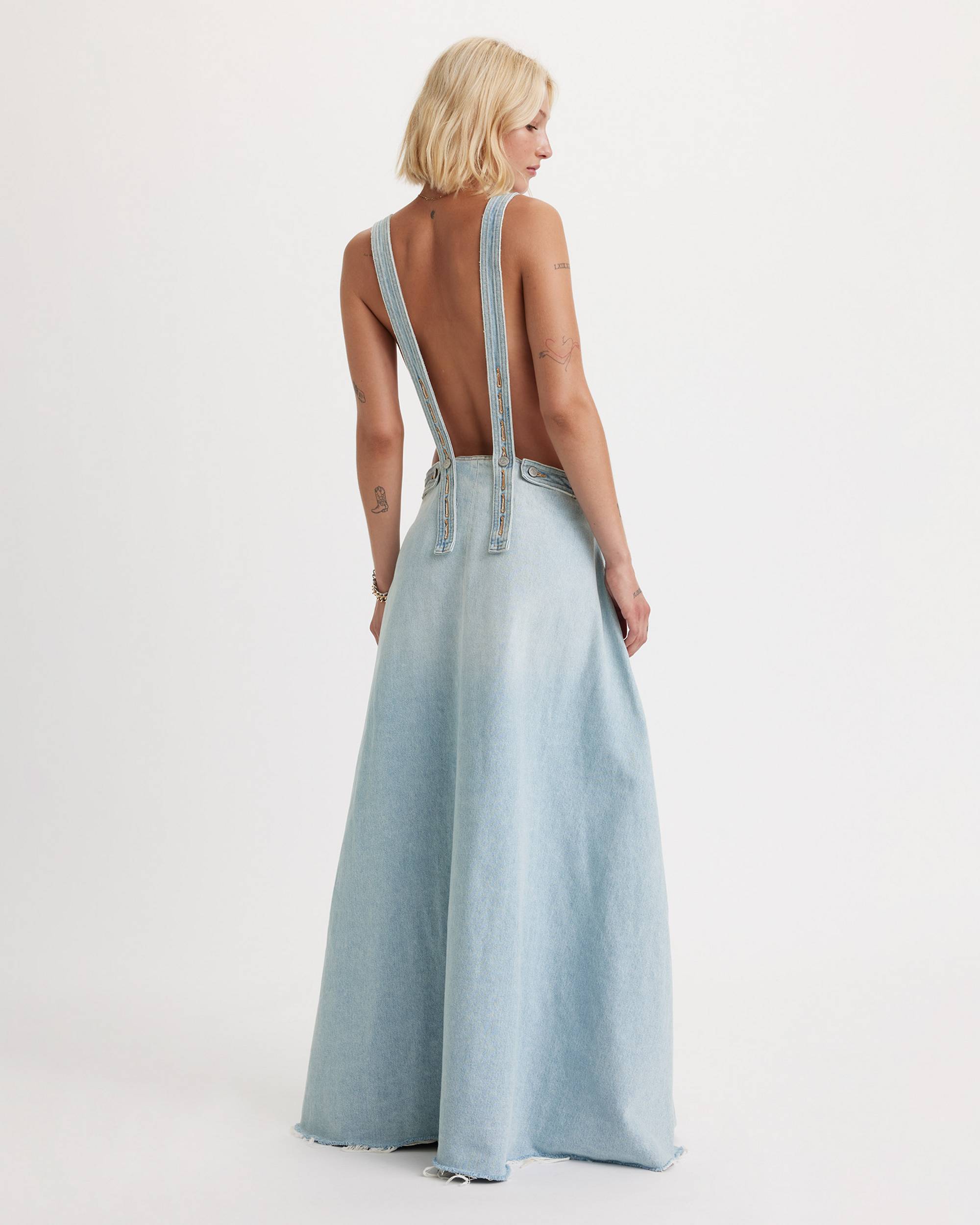 Levi's® X Erl Women's Heritage Dress - Light Wash | Levi's® US Levi's® X Erl Women's Heritage Dress - Light Wash | Levi's® US