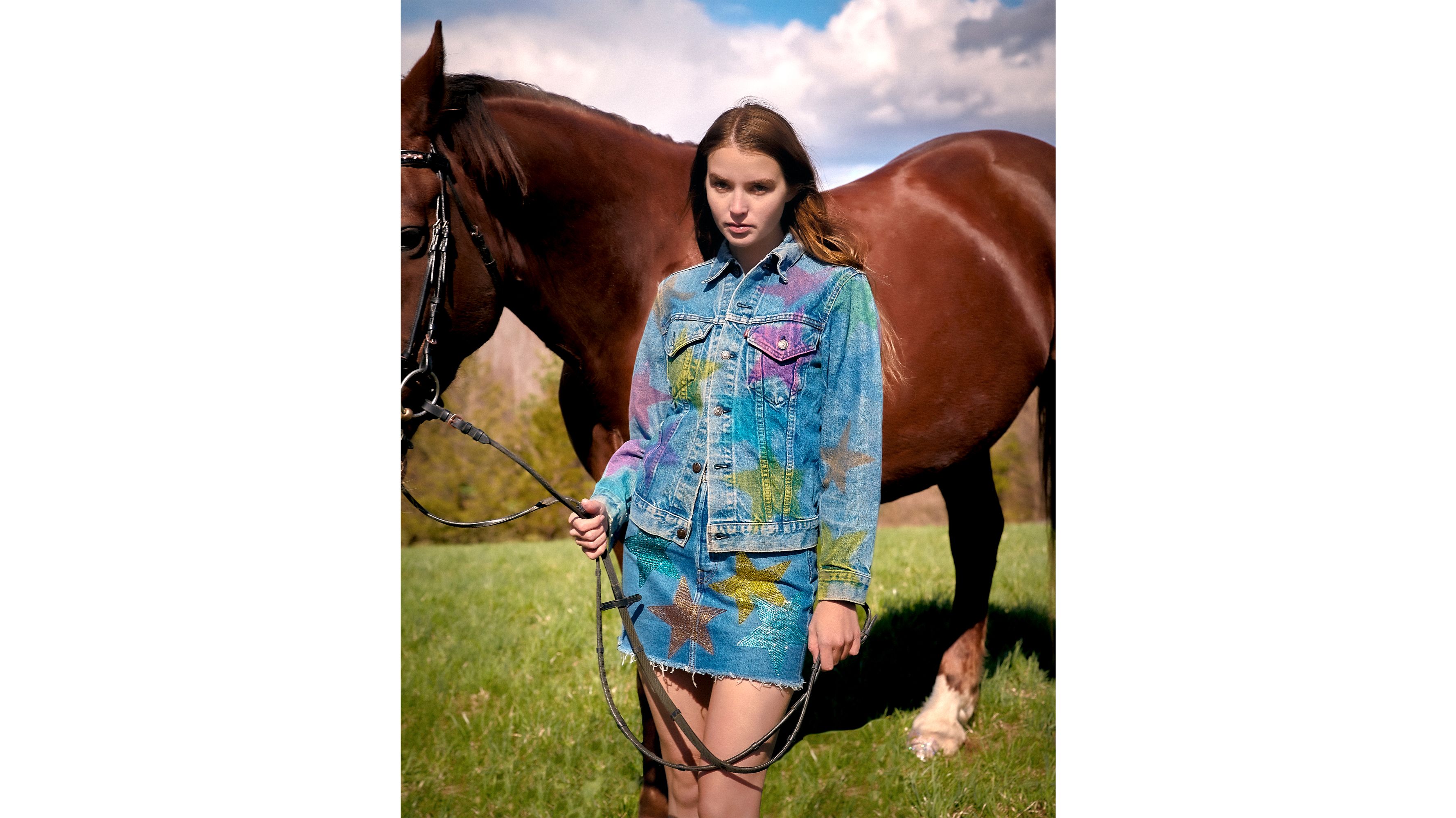 Levi’s® x Collina Strada Exclusive Star Skirt 1