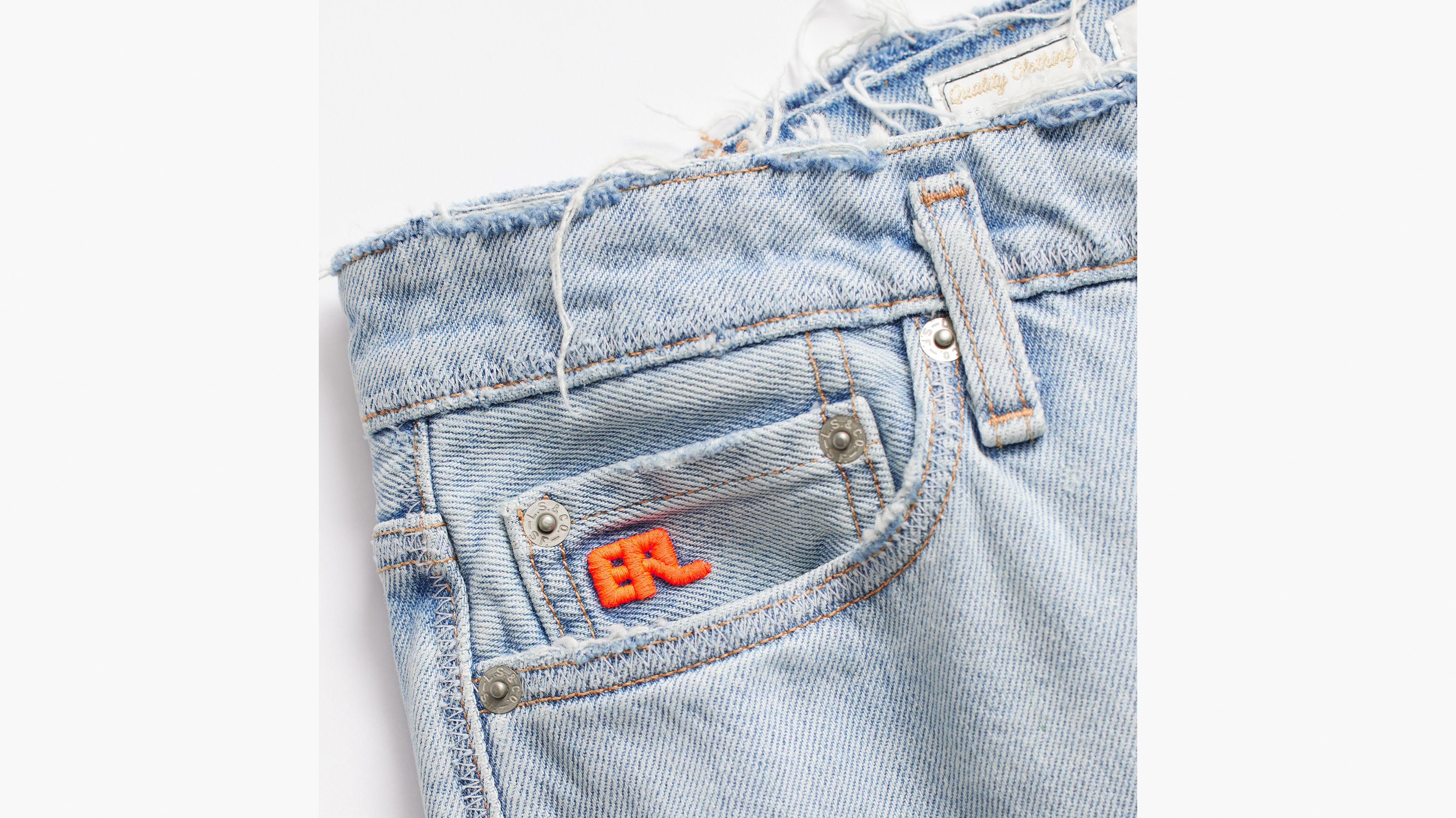 Levi's® X Erl Low Rise Flare Jeans - Blue