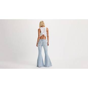 Levi's® x ERL Flare Jeans met lage taille 4