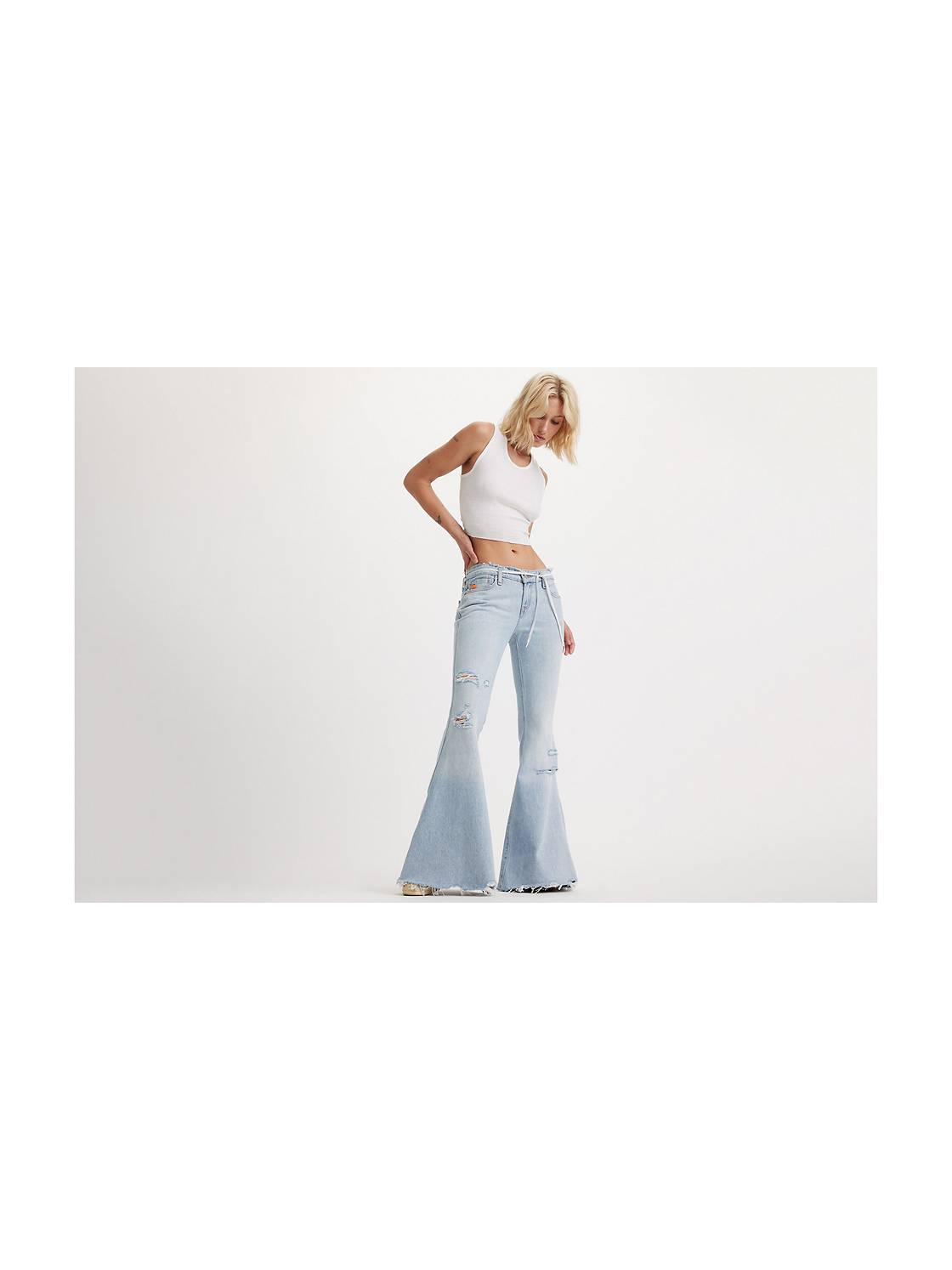 Women's 100% Cotton Flare Leg Jeans | Levi's® US