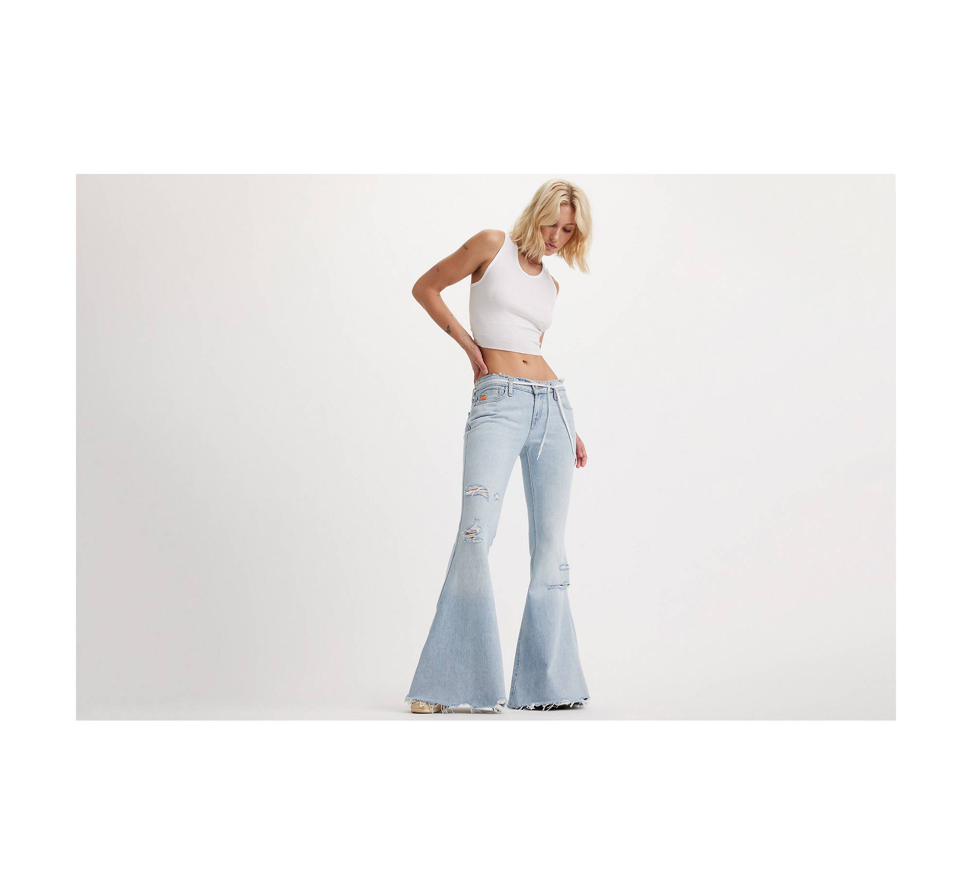 Levi’s® x ERL Low Rise Flare Jeans 1