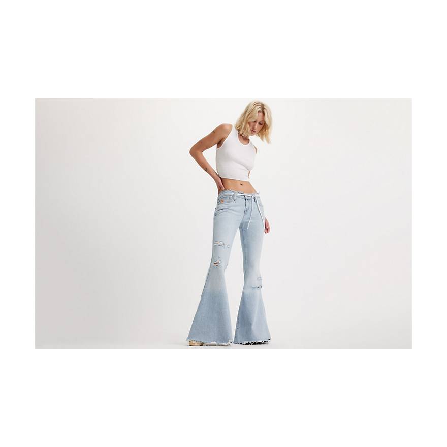 Jean taille basse Flare Levi's® x ERL 1