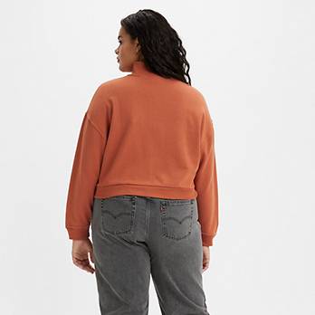 Cosmo 1/4 Zip Sweatshirt (Plus) 2