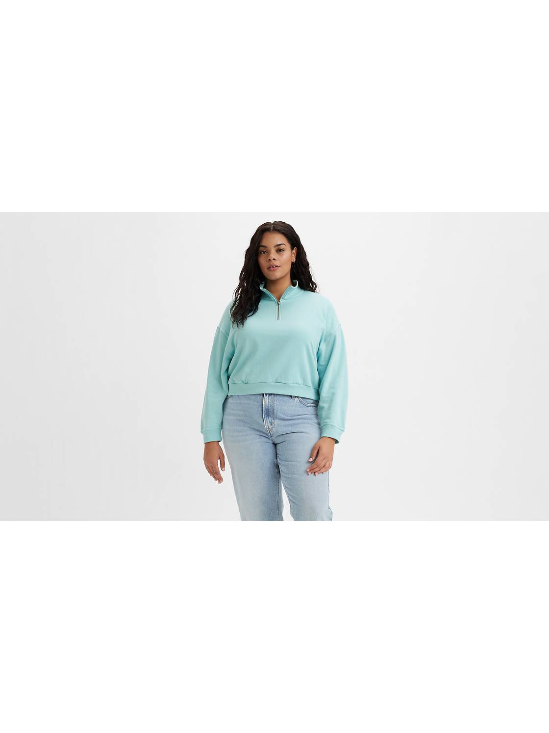 Women's Oversized Sweatshirt - Wild Fable™ Off-White 3X