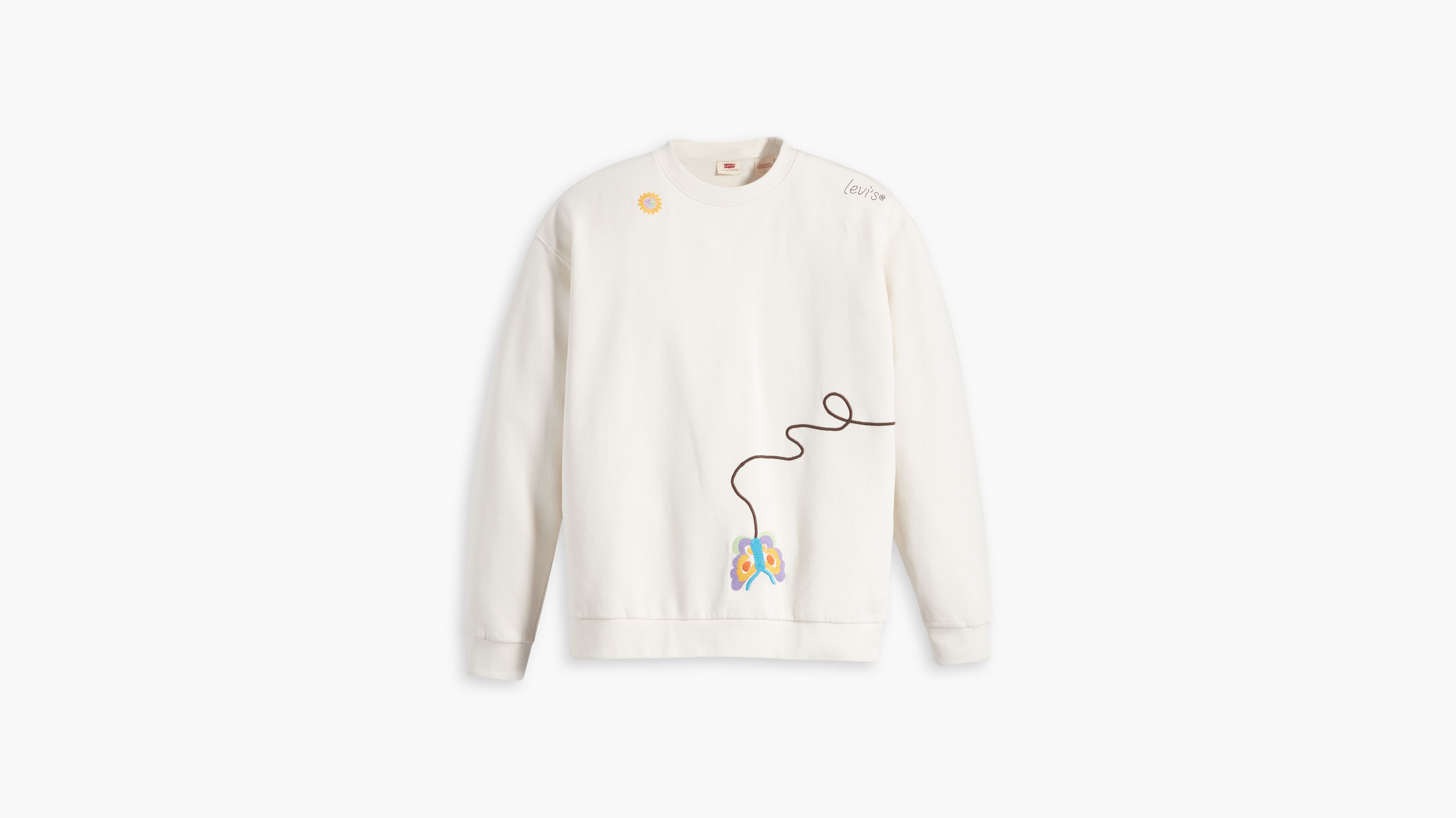 Graphic Salinas Crewneck Sweatshirt - White | Levi's® GB