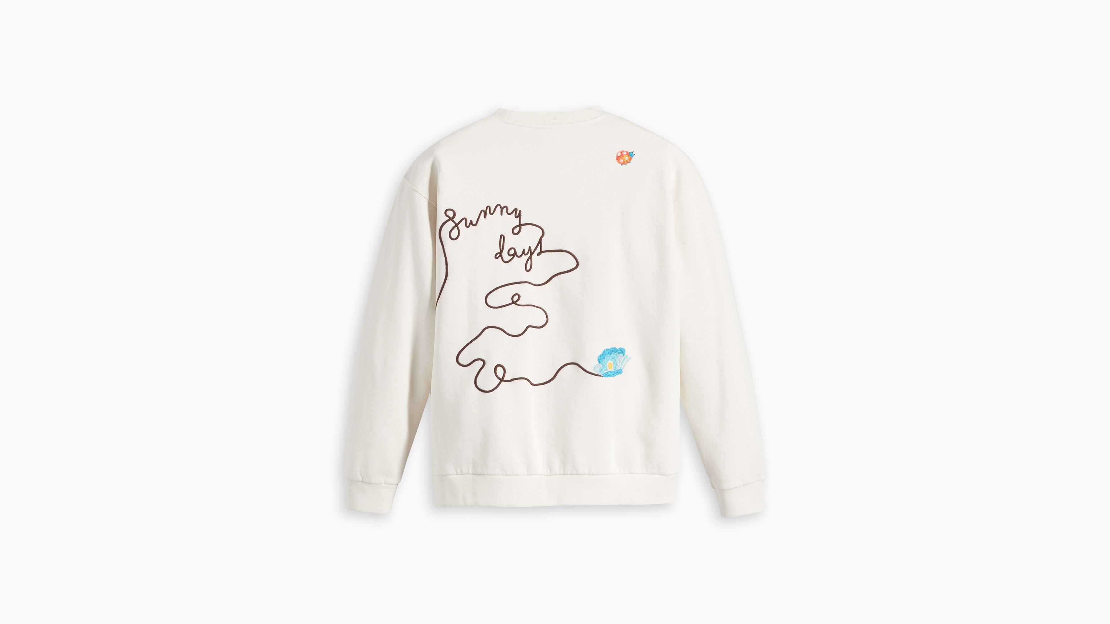 Graphic Salinas Crewneck Sweatshirt - White | Levi's® US