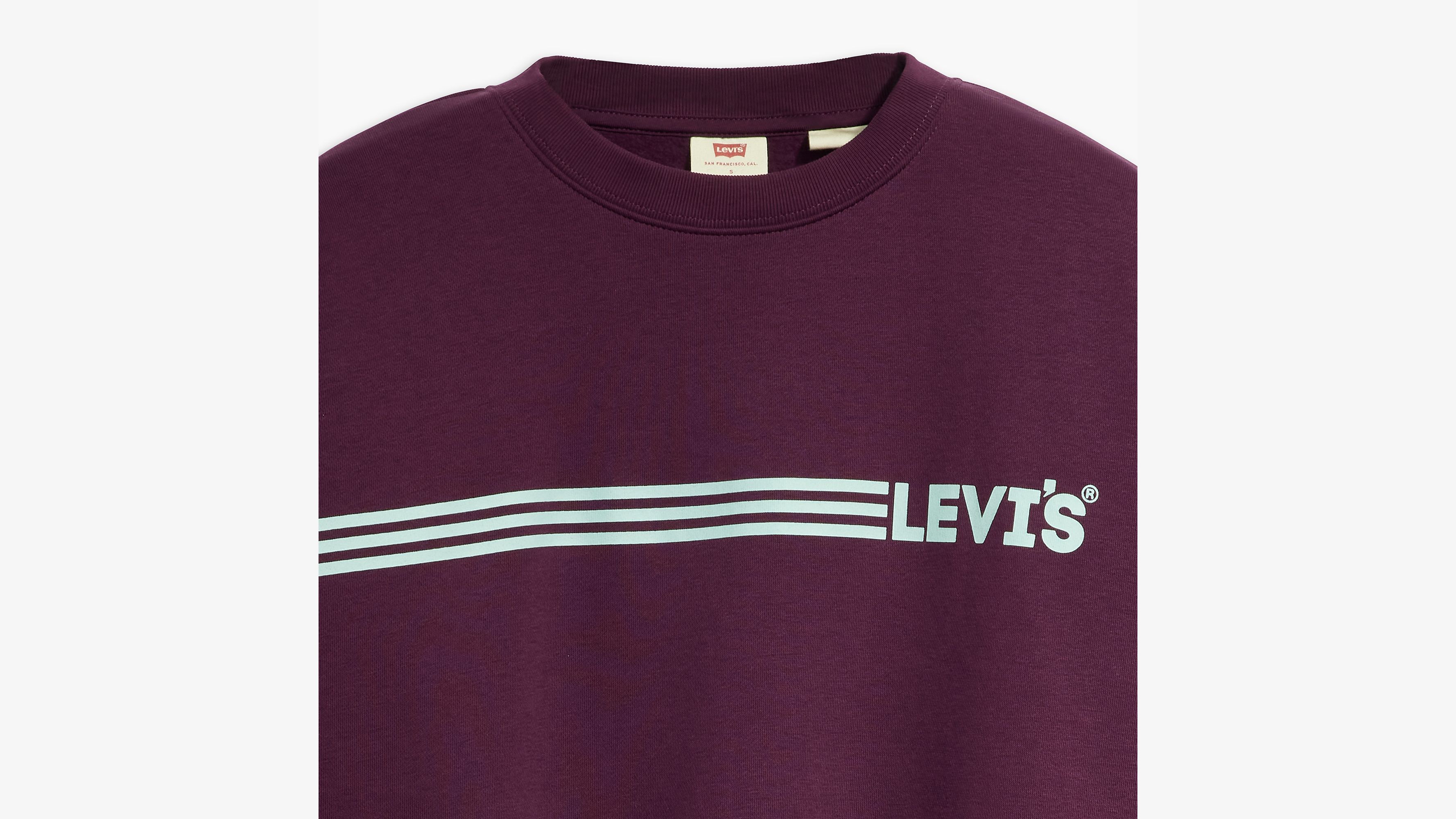 Graphic Salinas Crewneck Sweatshirt - Purple | Levi's® US