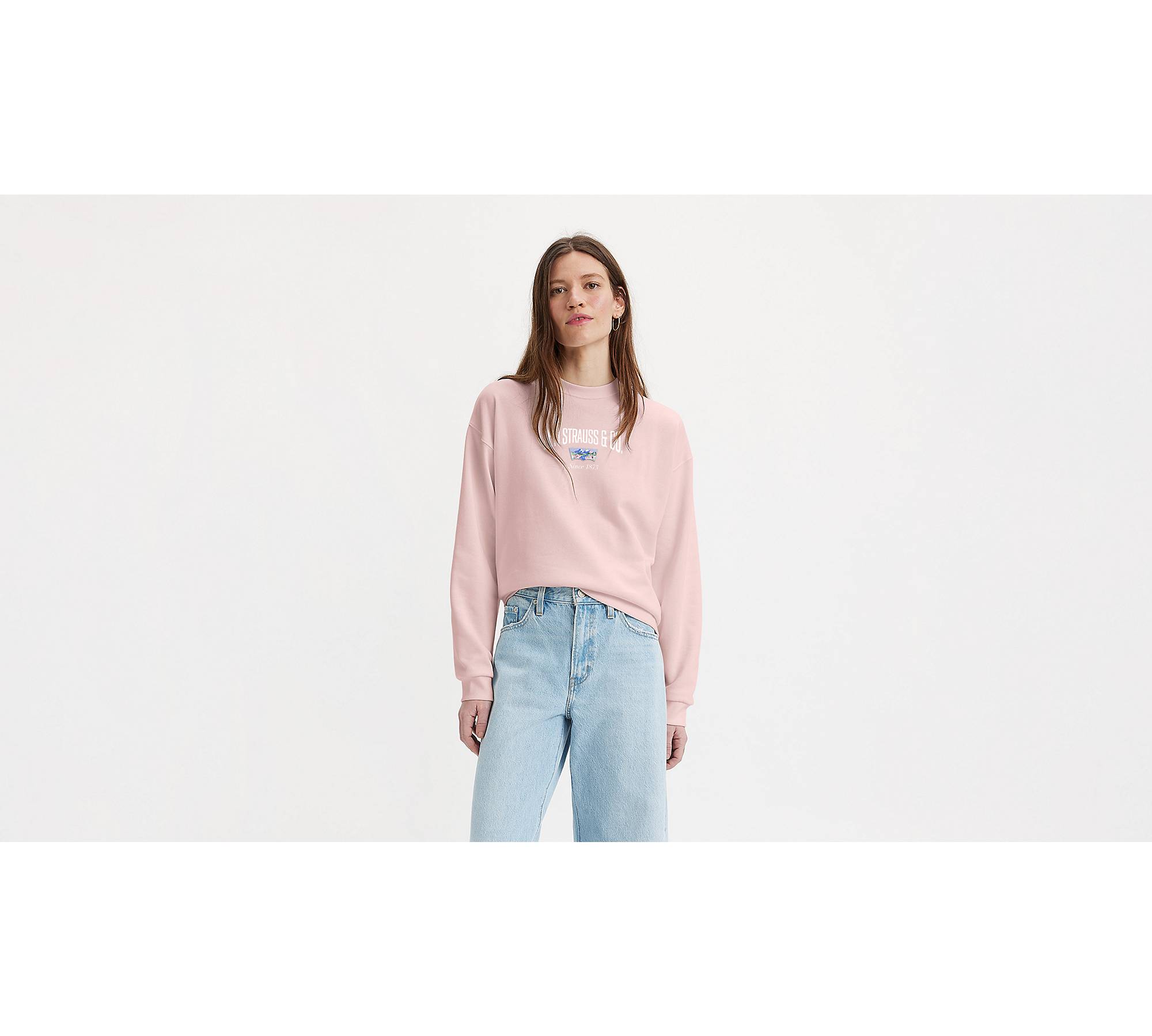Crewneck Sweatshirt - Pink