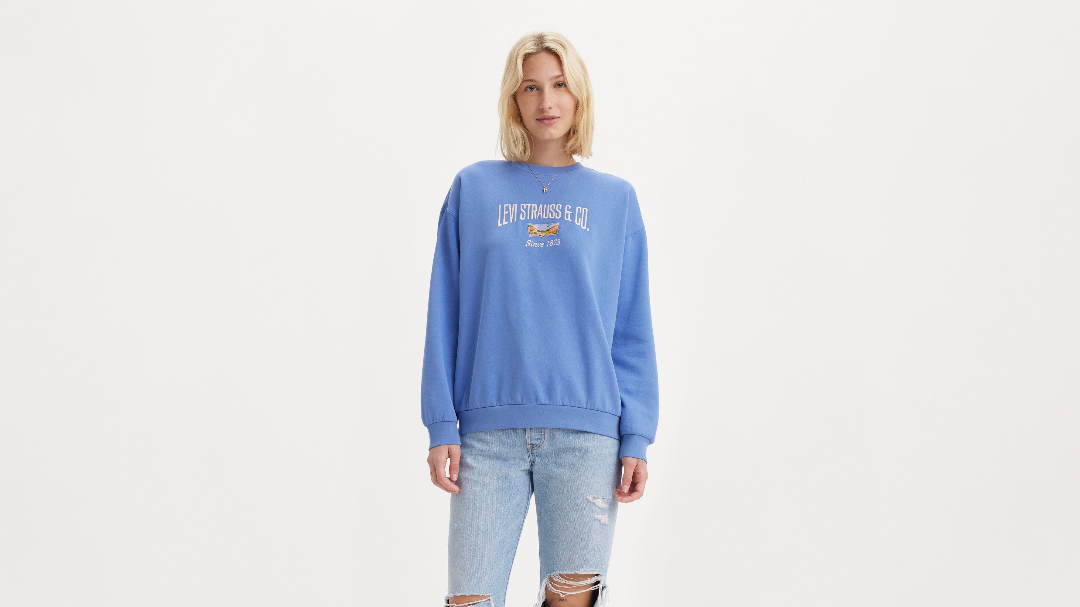 Graphic Salinas Crewneck Sweatshirt 2
