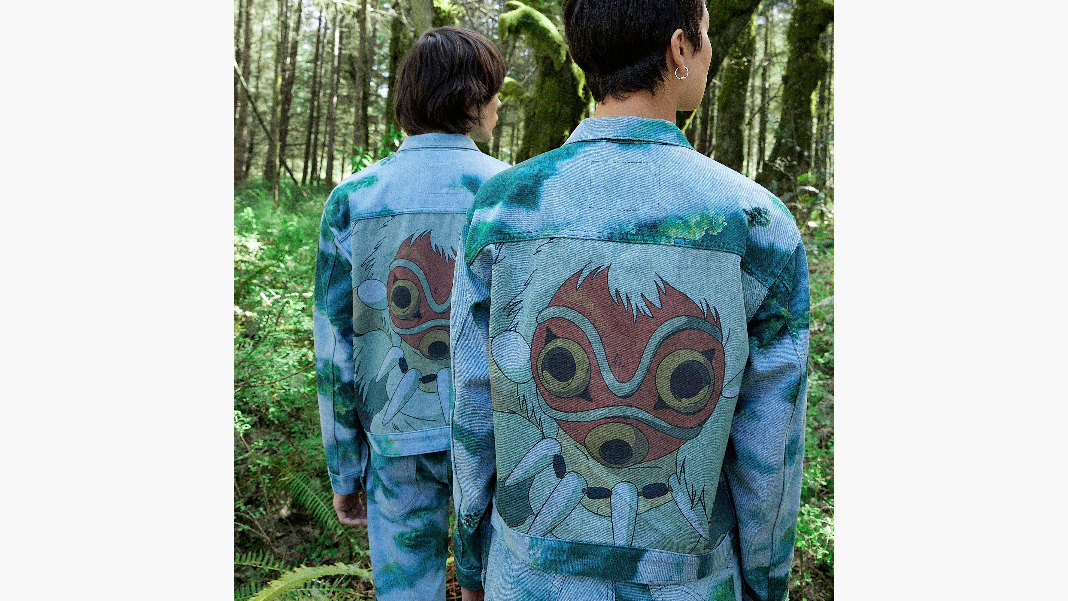 Levi's® X Princess Mononoke San & Wolf Trucker Jacket - Multi Colour