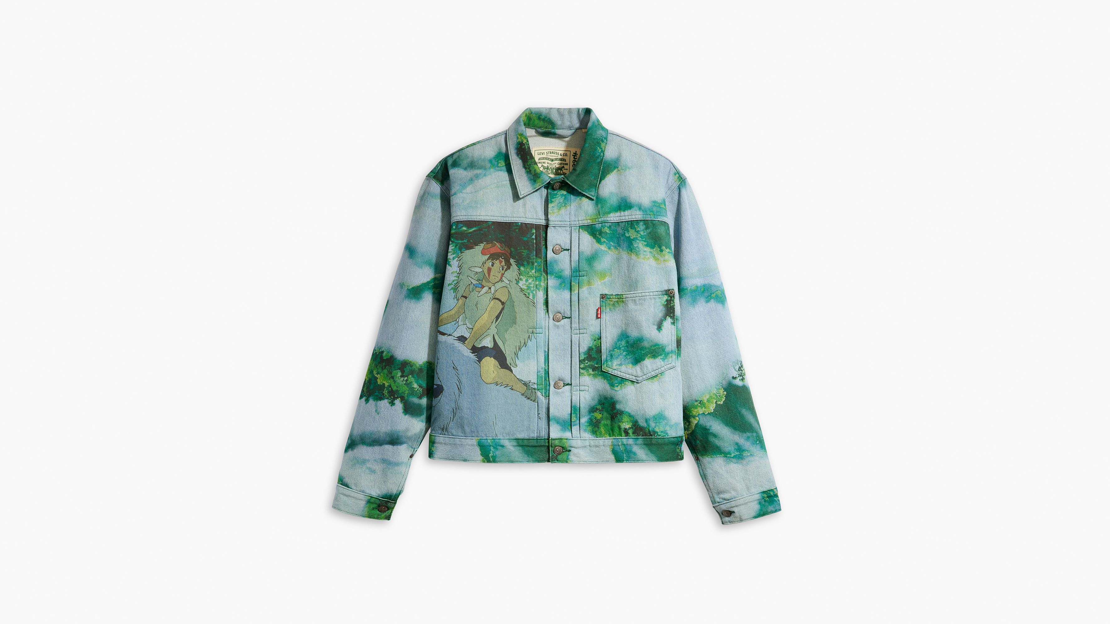 Levi's® X Princess Mononoke Trucker Jacket - Medium Wash