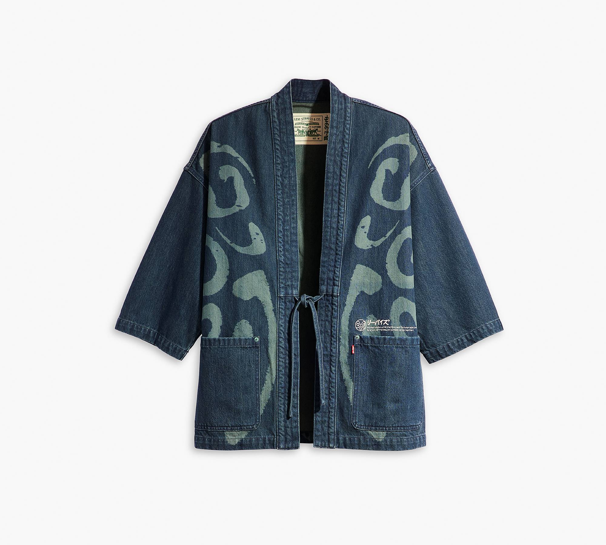 Levi's® X Princess Mononoke Kimono Jacket - Green | Levi's® CA