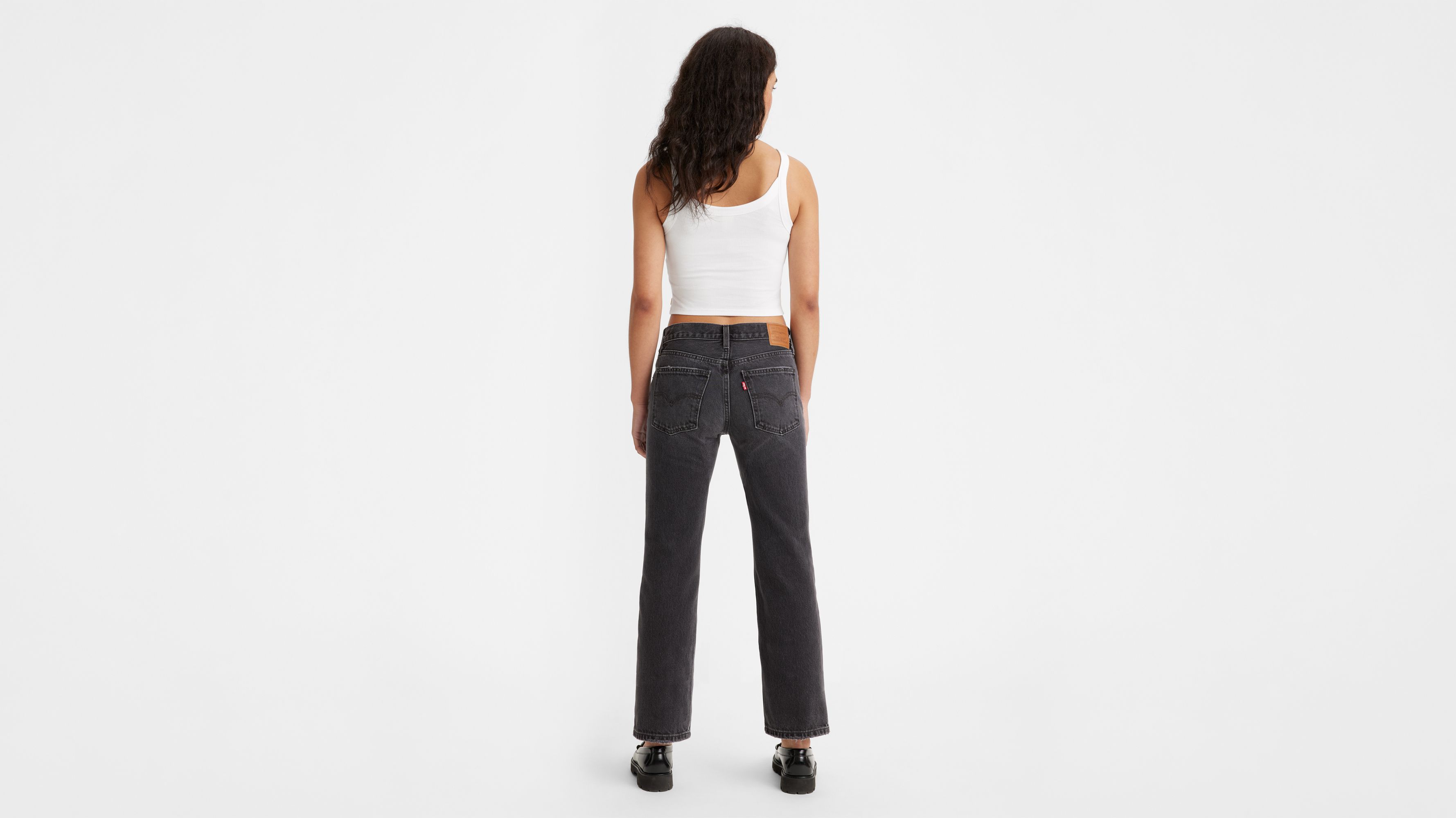 Middy Ankle Bootcut Women's Jeans - Black | Levi's® US