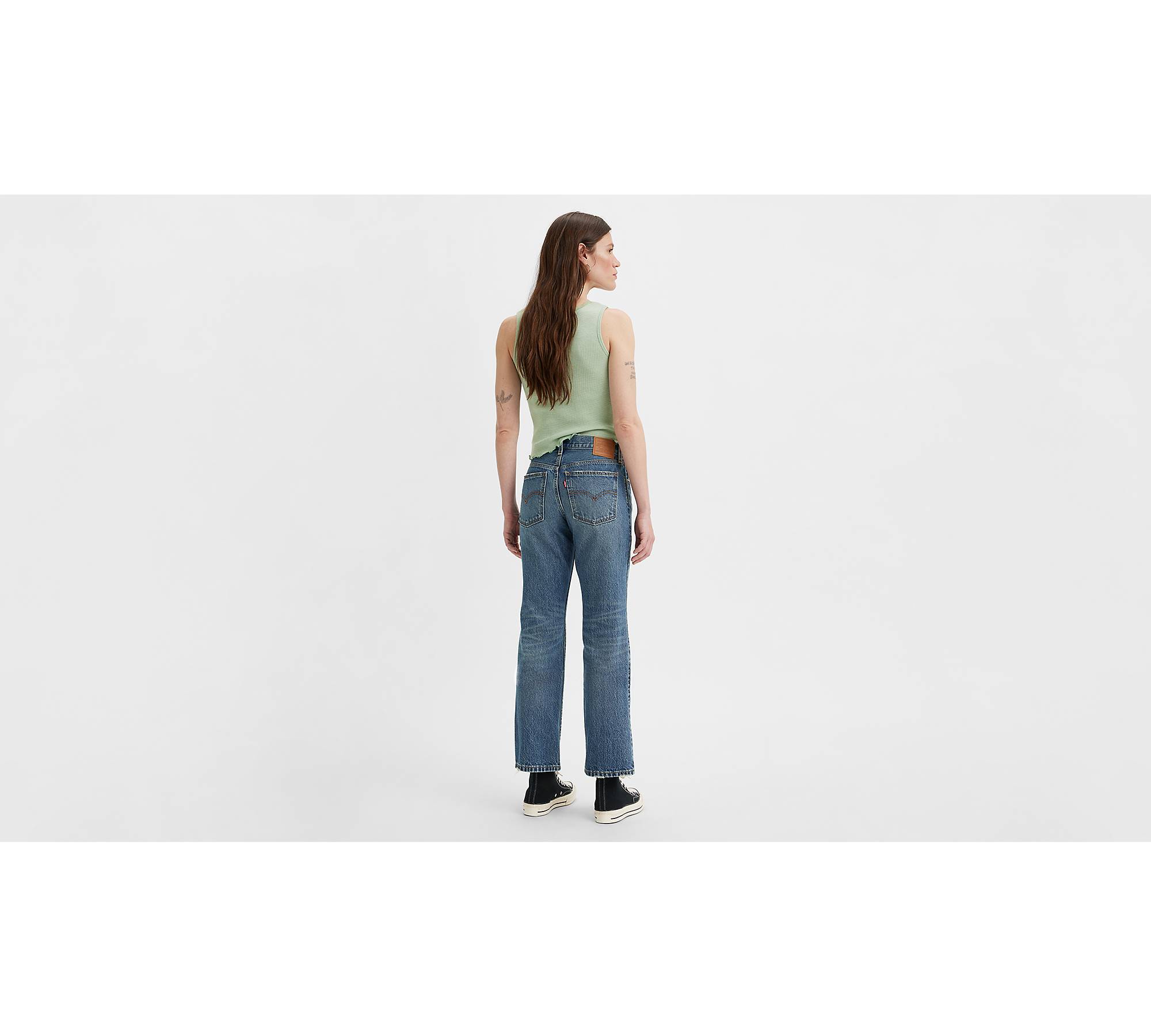 Middy Ankle Bootcut Women's Jeans - Dark Wash | Levi's® US