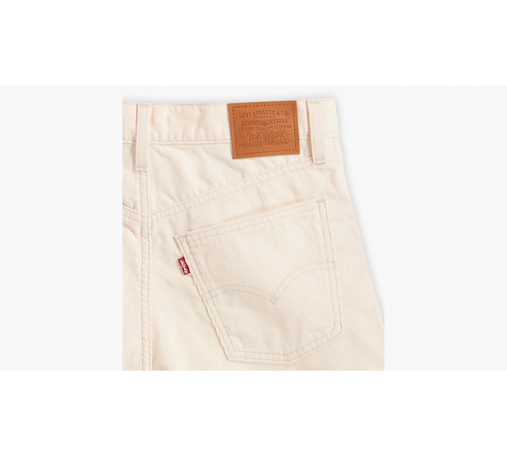 Middy Ankle Corduroy Bootcut Women's Pants - White | Levi's® CA