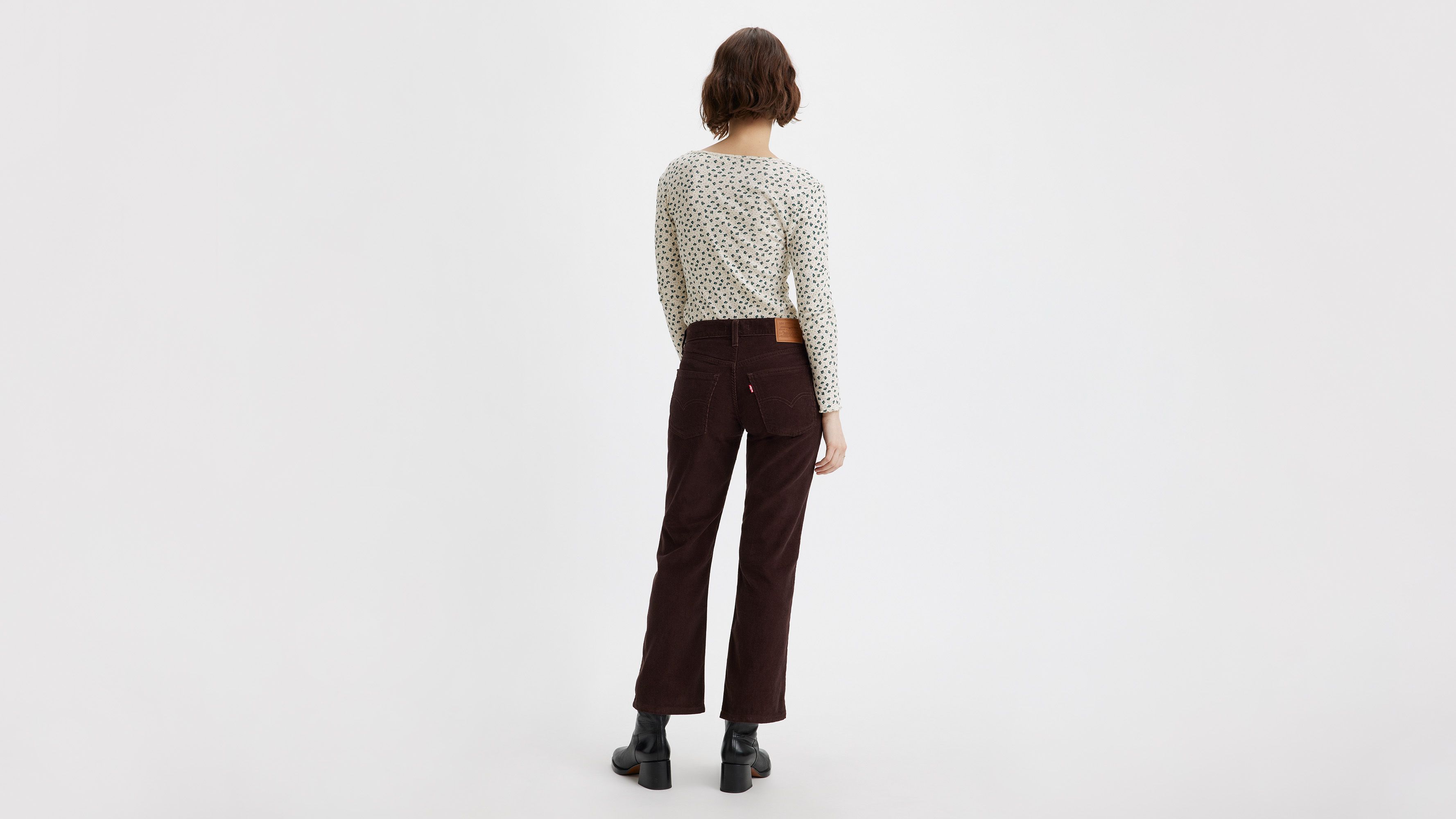 Cameron High-Rise Bootcut Corduroy Pant