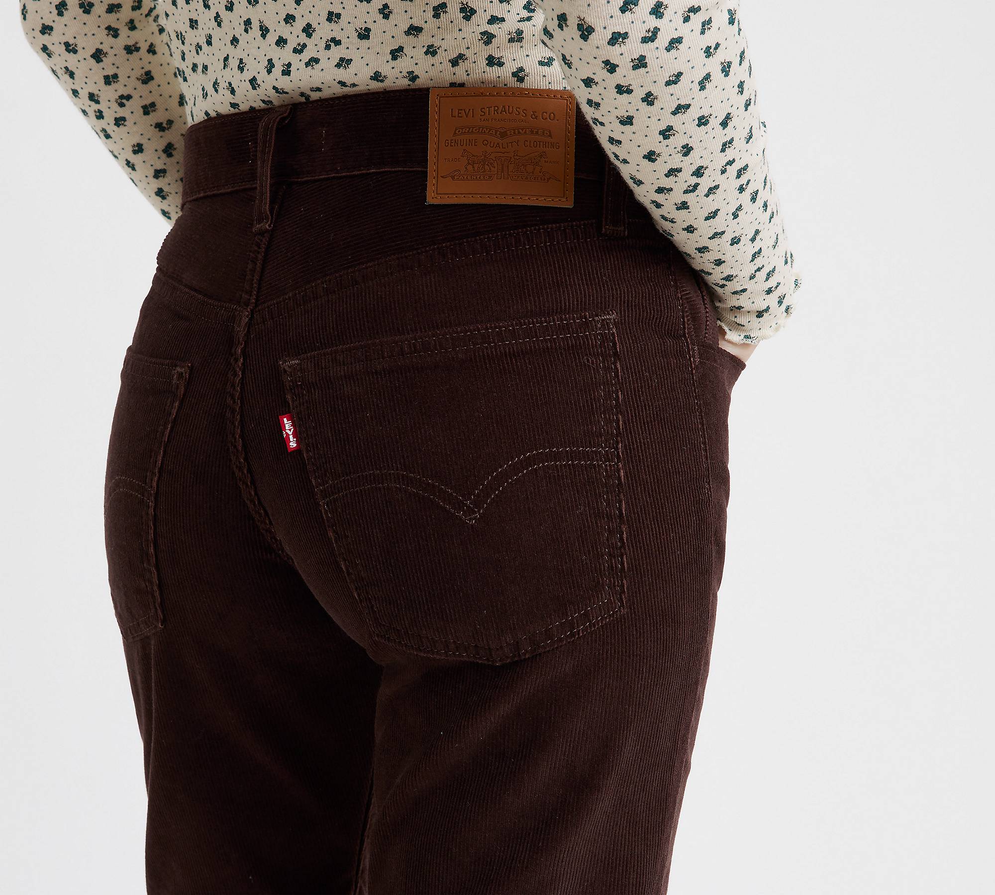 Middy Bootcut Jeans - Bruin | Levi's® BE