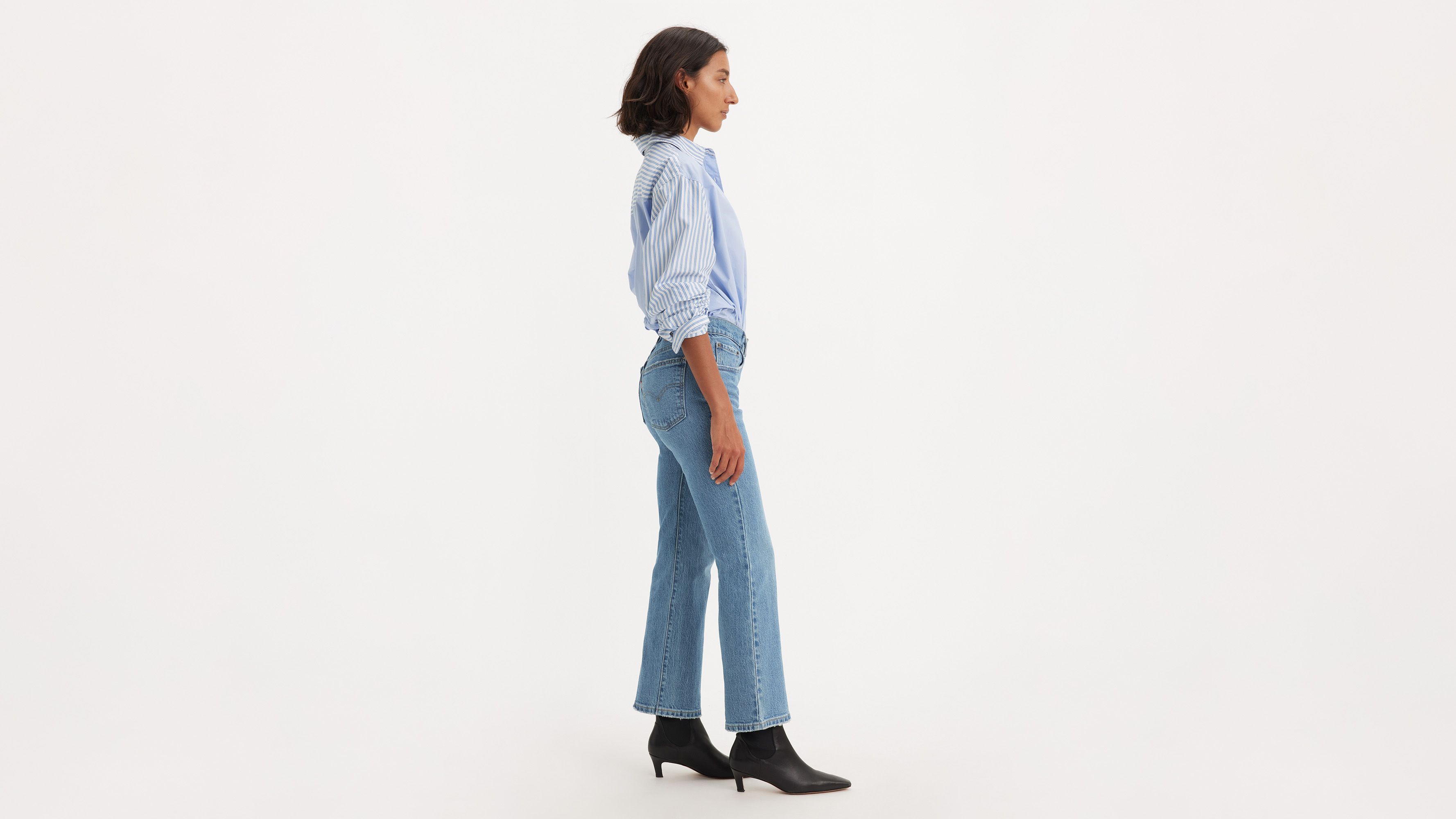 Levi's Middy Bootcut Women's Jeans 25x31 In In Patches