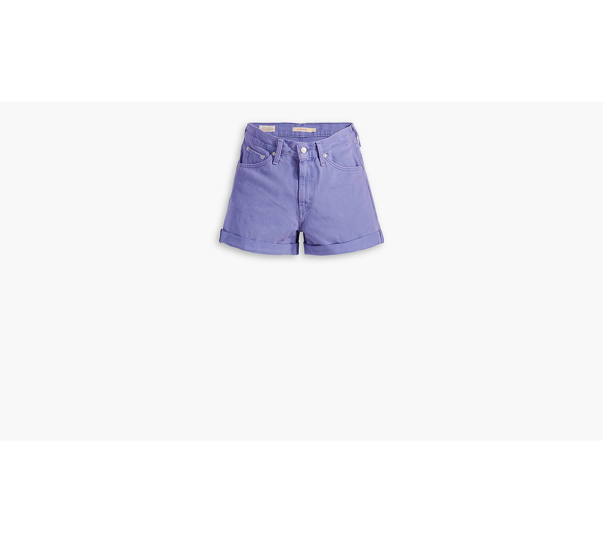 Rolled 80's Mom Shorts - Purple | Levi's® FR