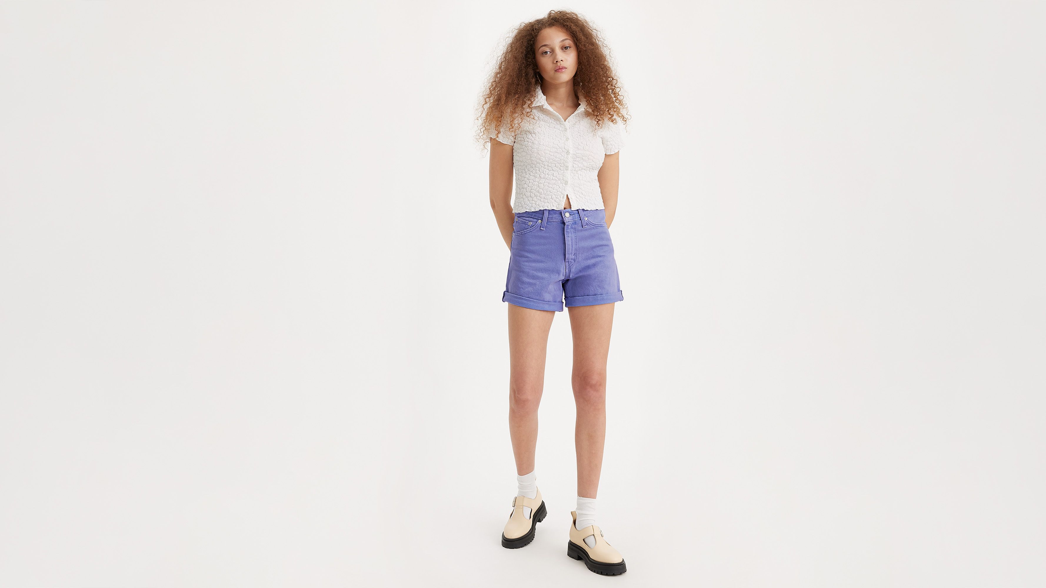 Rolled '80s Mom Women's Shorts