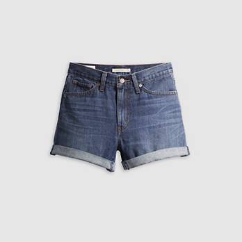 Rolled 80s Mom Women's Shorts - Dark Wash | Levi's® US Rolled 80s Mom Women's Shorts - Dark Wash | Levi's® US