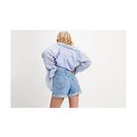 Rolled 80s Mom Women's Shorts 2