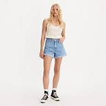 Rolled 80s Mom Women's Shorts 5