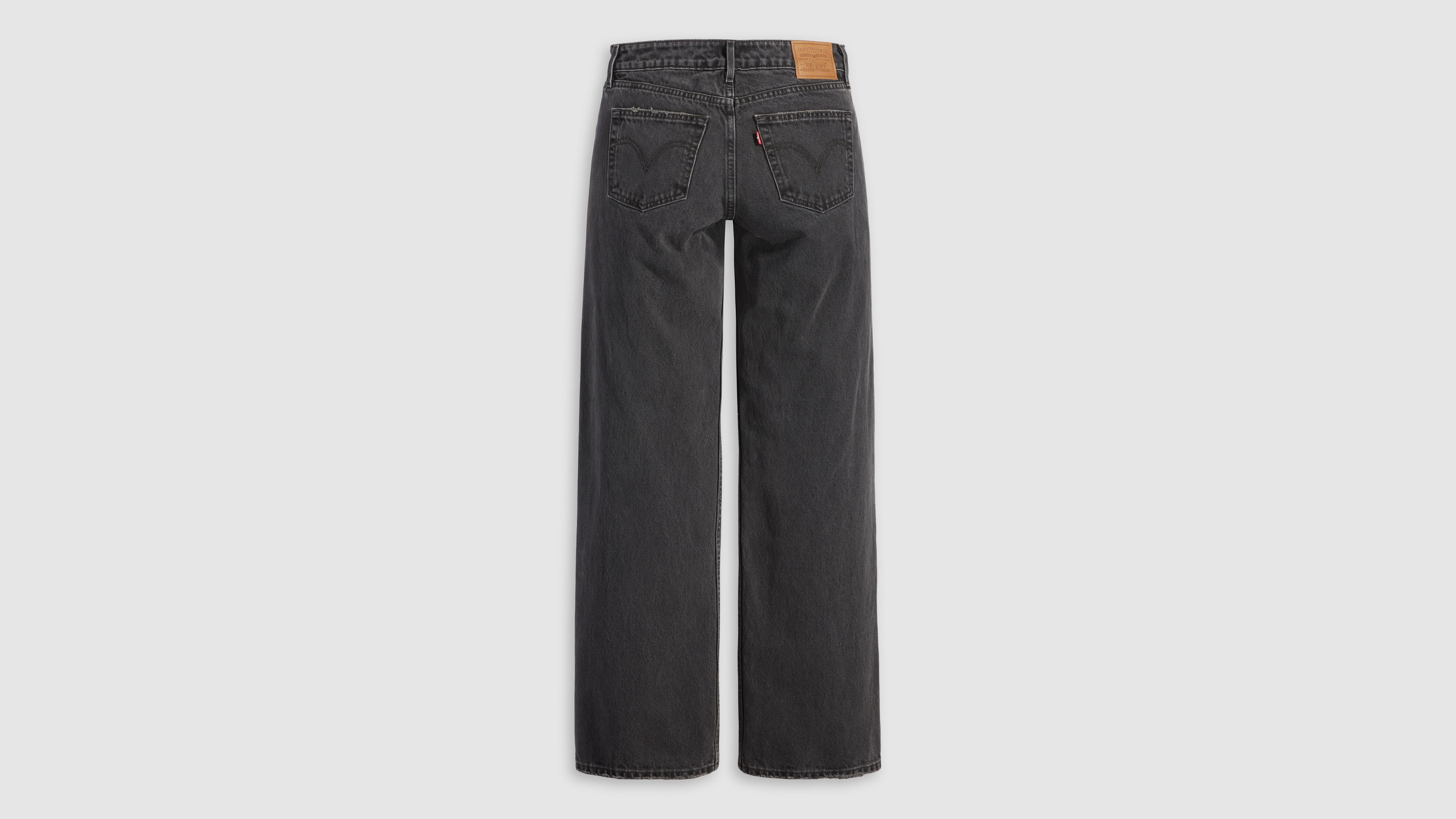 Low Loose Jeans - Black | Levi's® FI