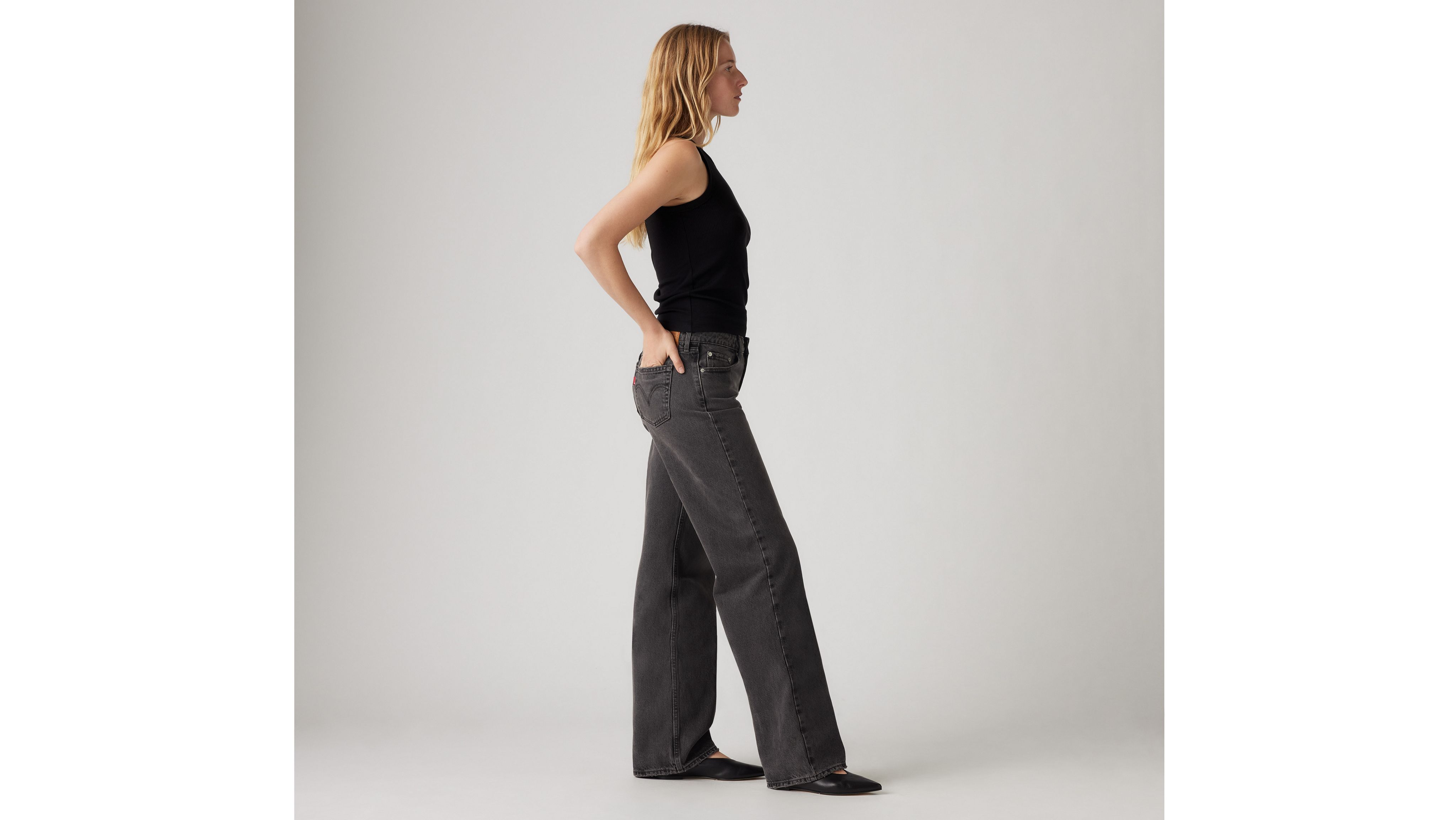 The Levy High Waist Pants In Black • Impressions Online Boutique