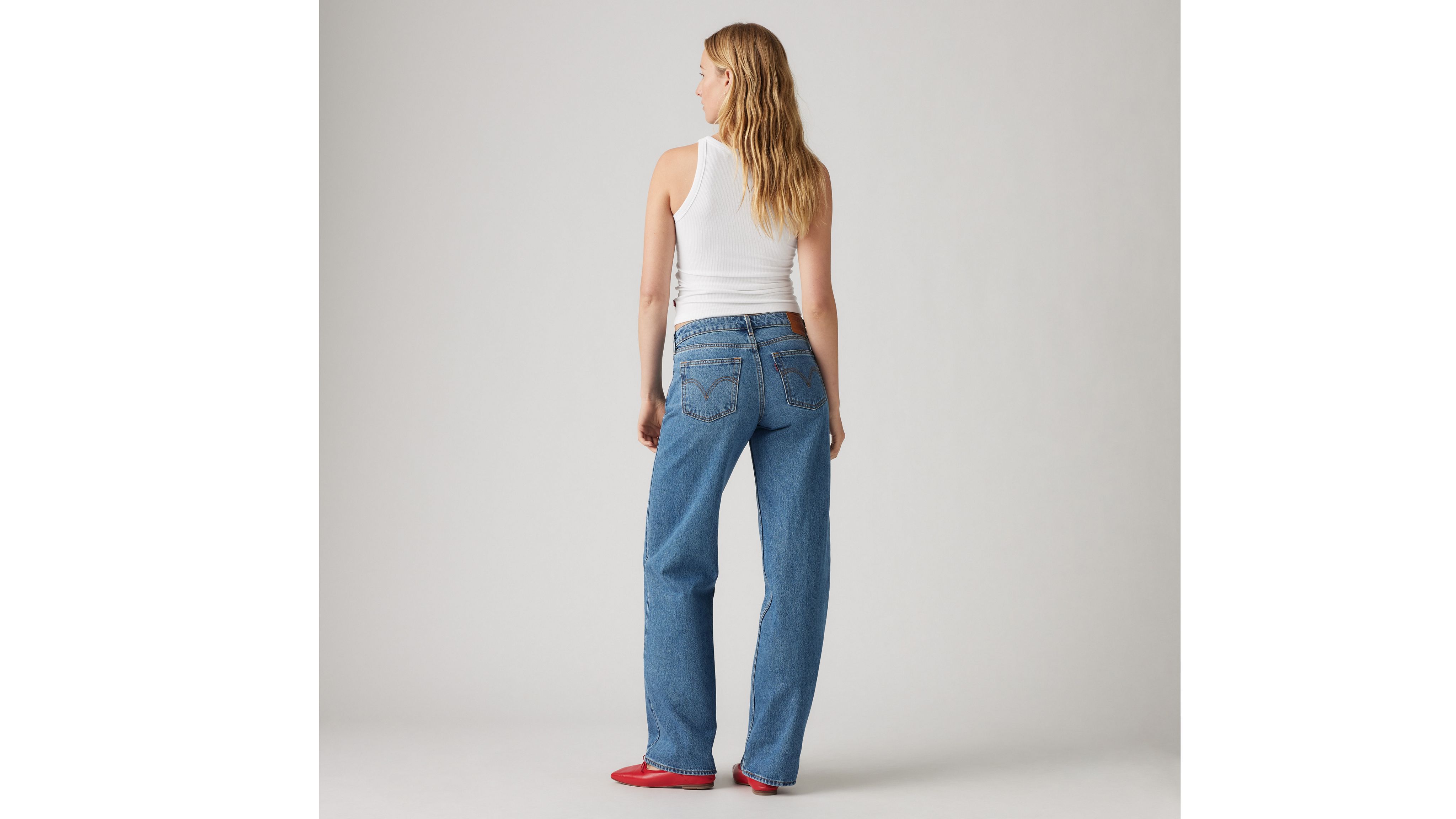 Bootcut Loose Jeans