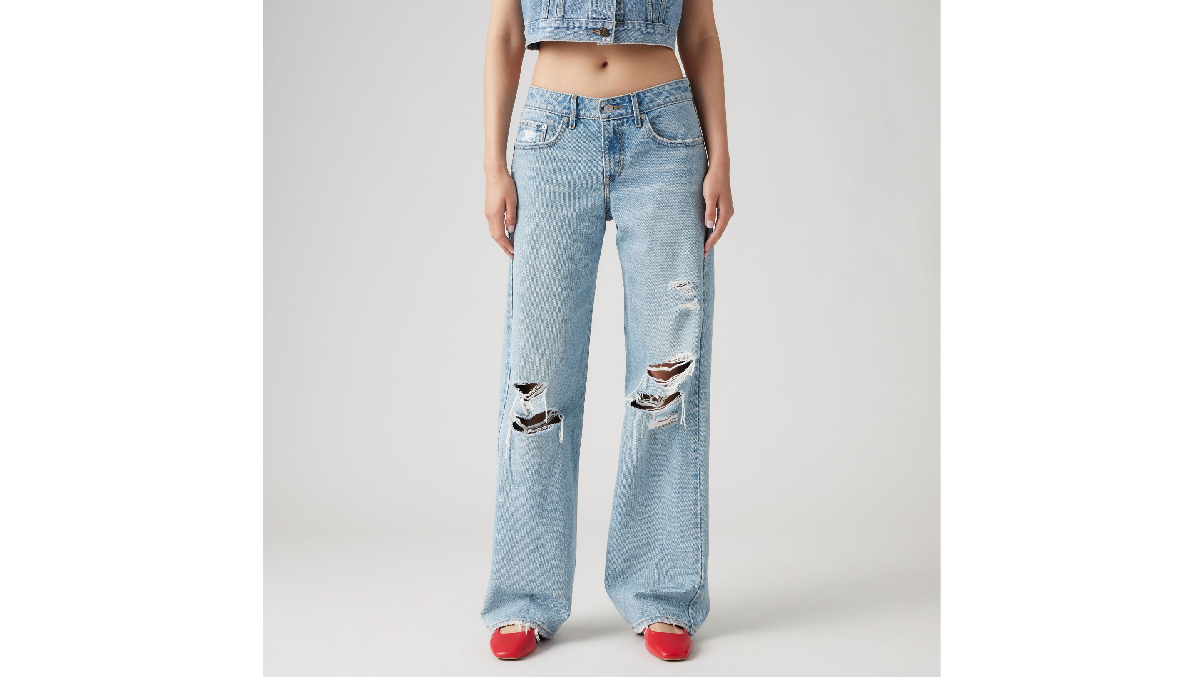 LEVI'S LOW LOOSE WOMEN'S JEANS 34X30 