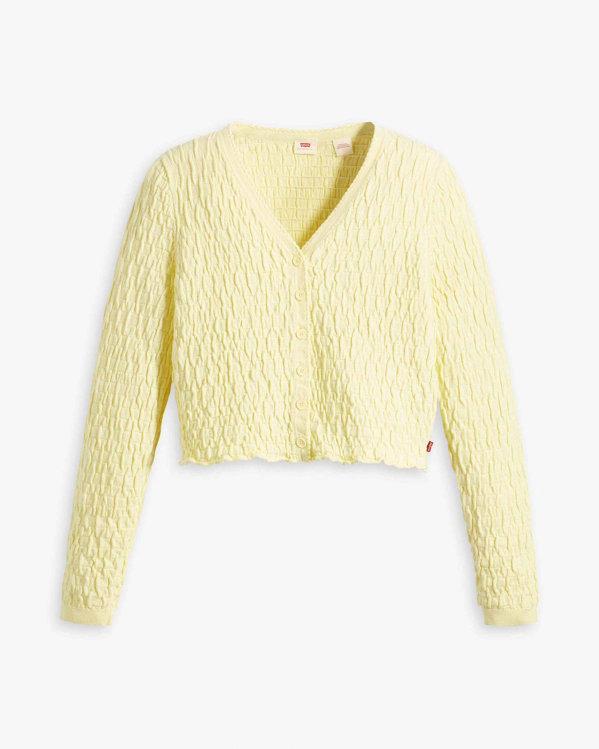 Violeta Cardigan - Yellow | Levi's® US Violeta Cardigan - Yellow | Levi's® US
