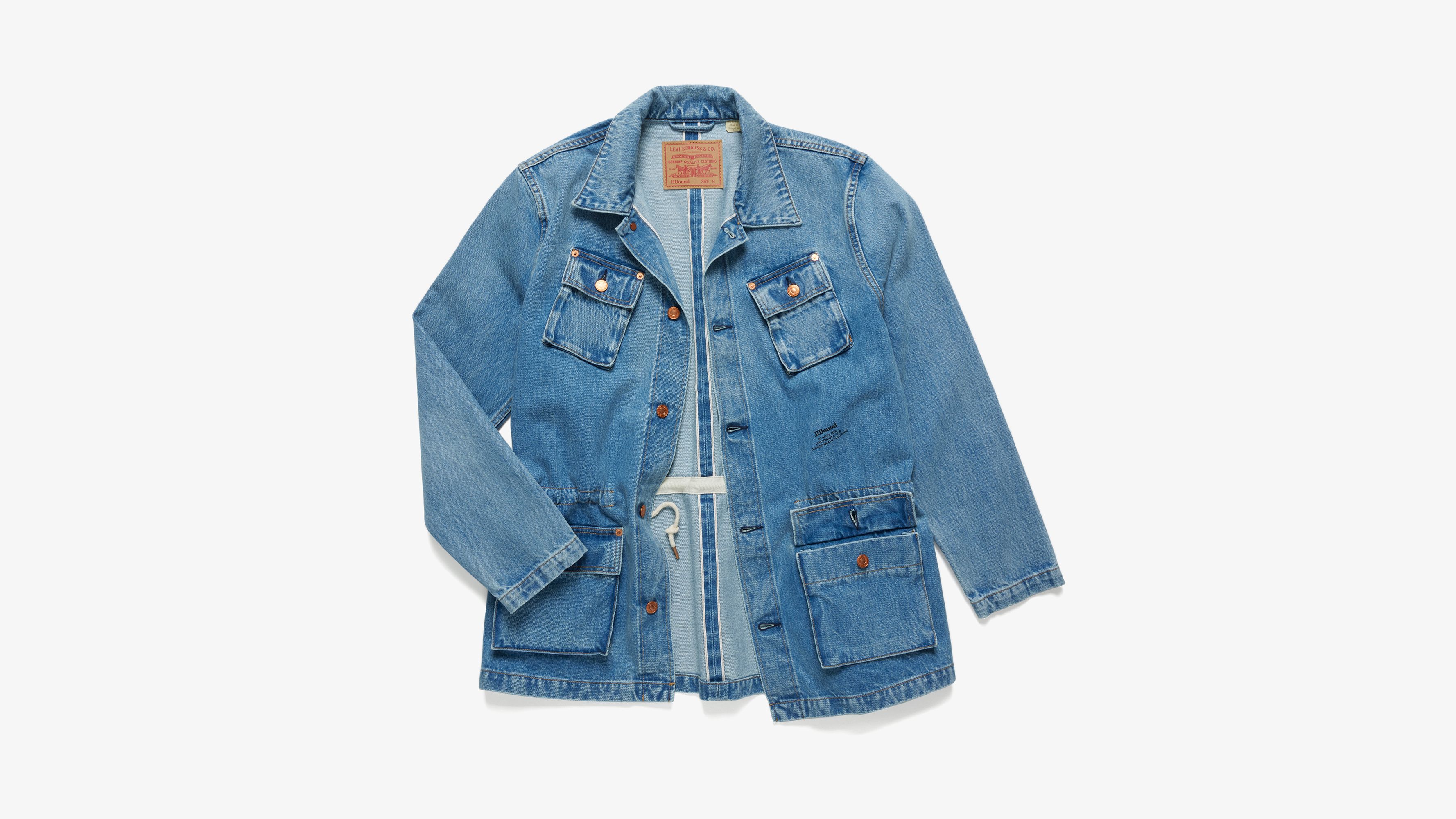 Levi's® X Jjjjound Utility Jacket - Medium Wash | Levi's® CA