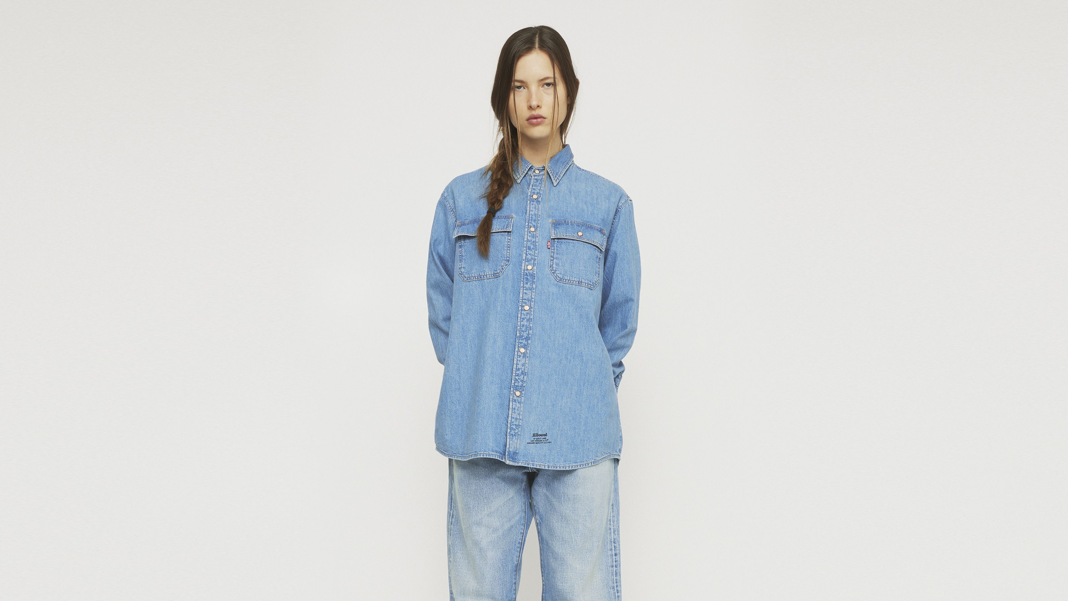 Levi's® X Jjjjound Denim Shirt - Blue | Levi's® GB