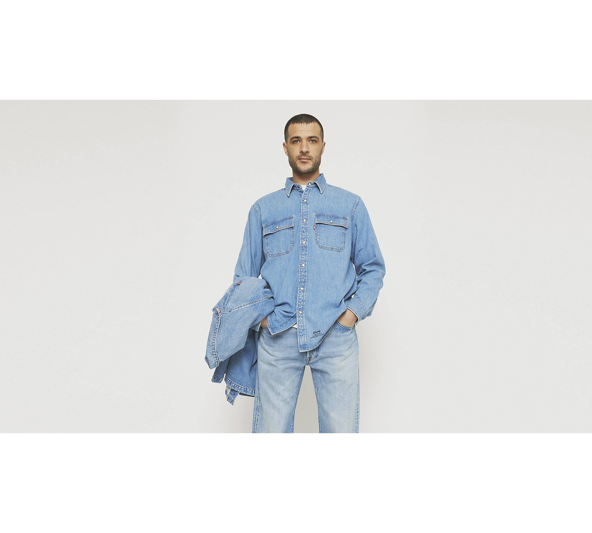 Levi's® X Jjjjound Denim Shirt - Blue | Levi's® FR