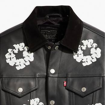 Levi's® X Denim Tear Leather Cotton Wreath Type Iii Jacket Levi's® X Denim Tear Leather Cotton Wreath Type Iii Jacket