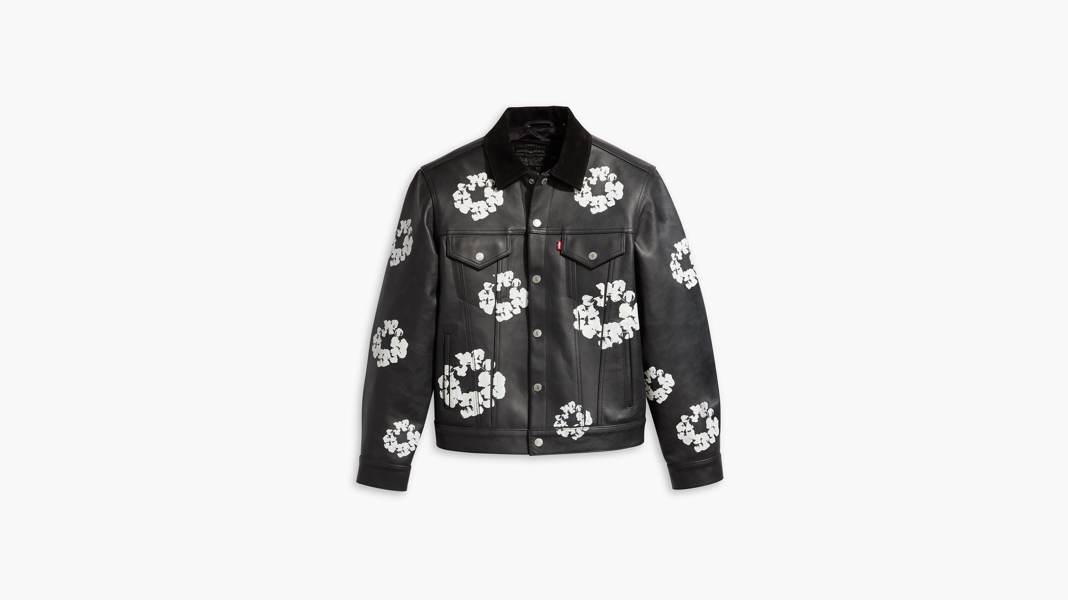 Levi's® x Denim Tear Leather Cotton Wreath Type III Jacket